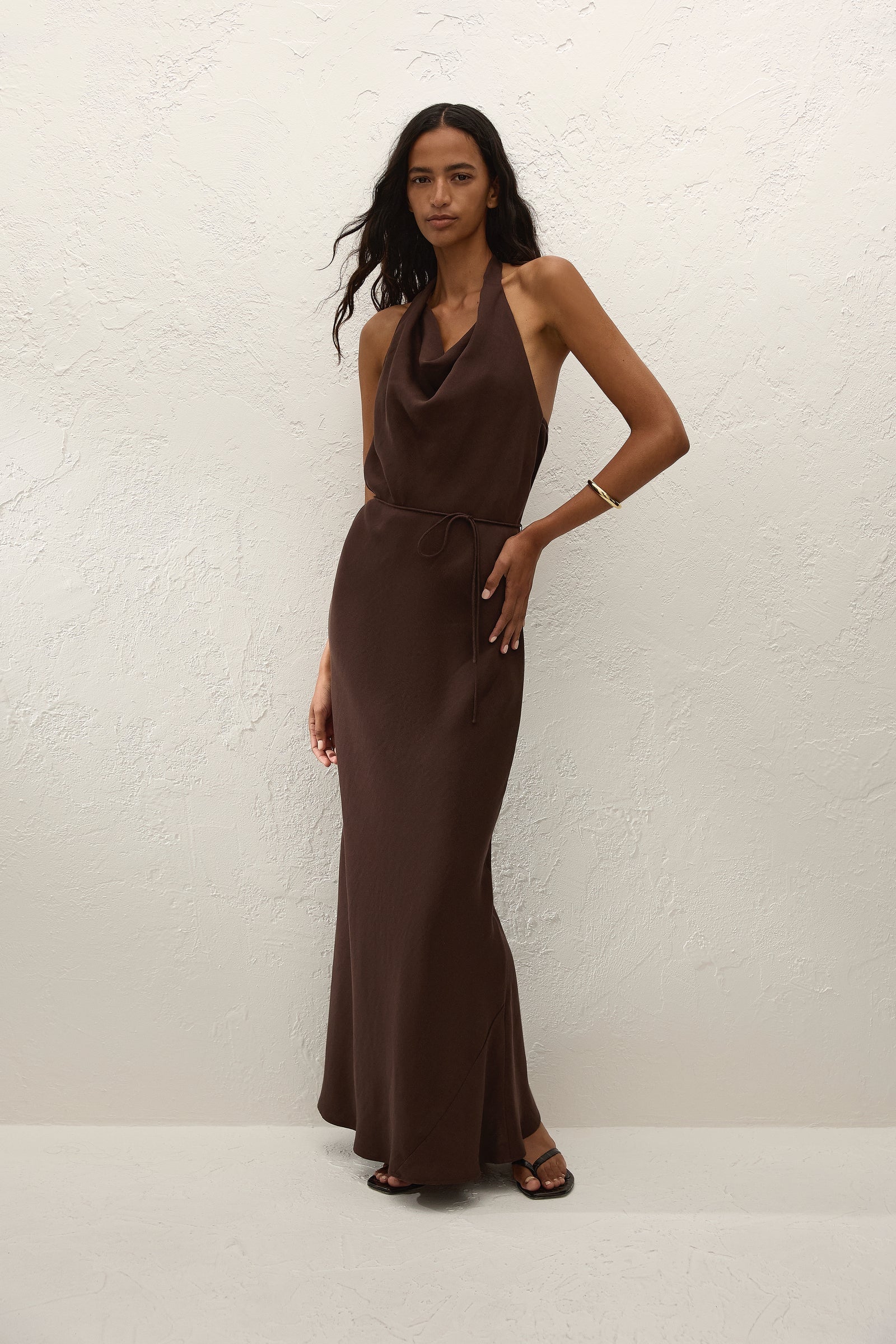Faithfull The Brand | Izaro Maxi Dress - Chocolate