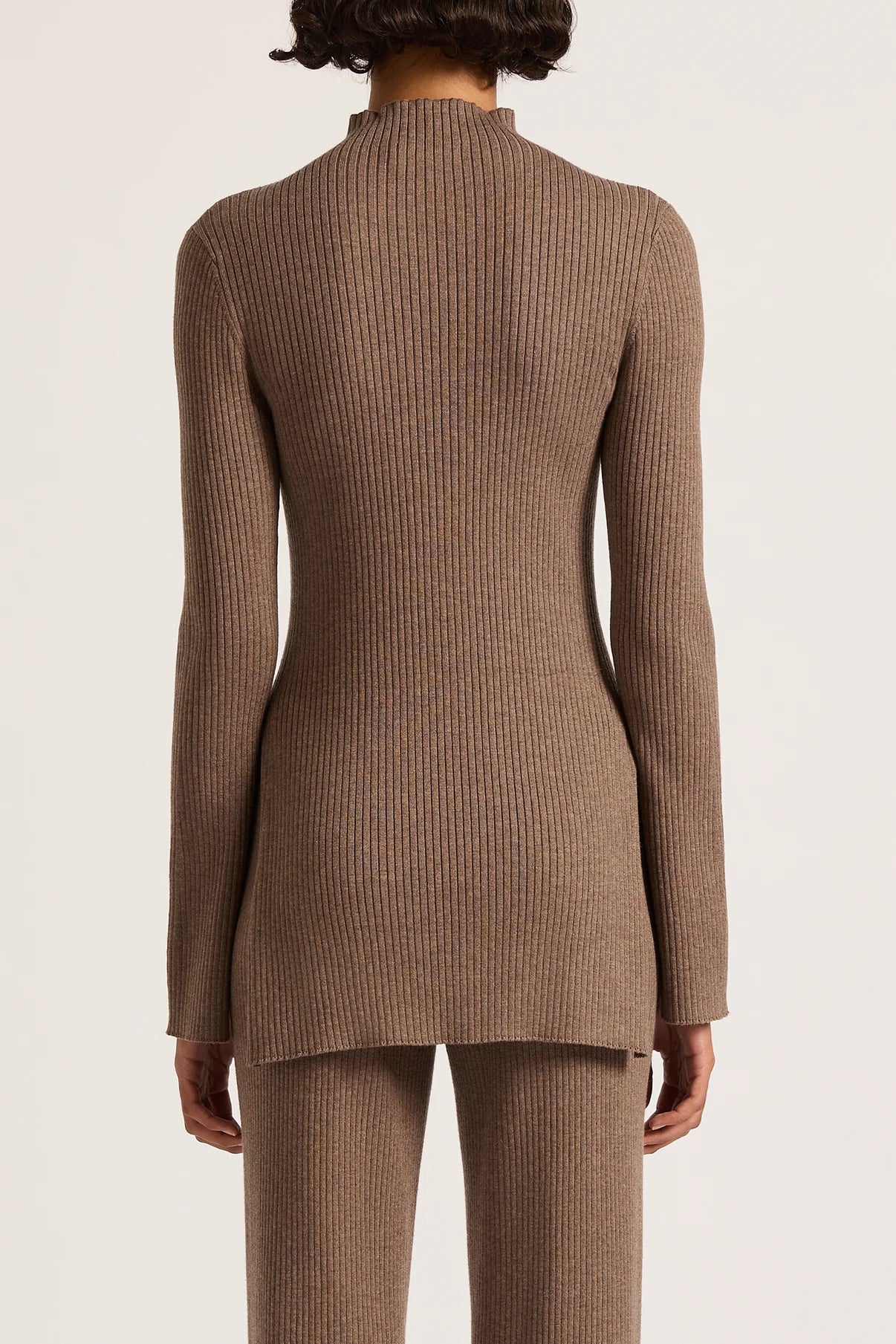 Nude Lucy | Malo Knit Tunic - Mocha