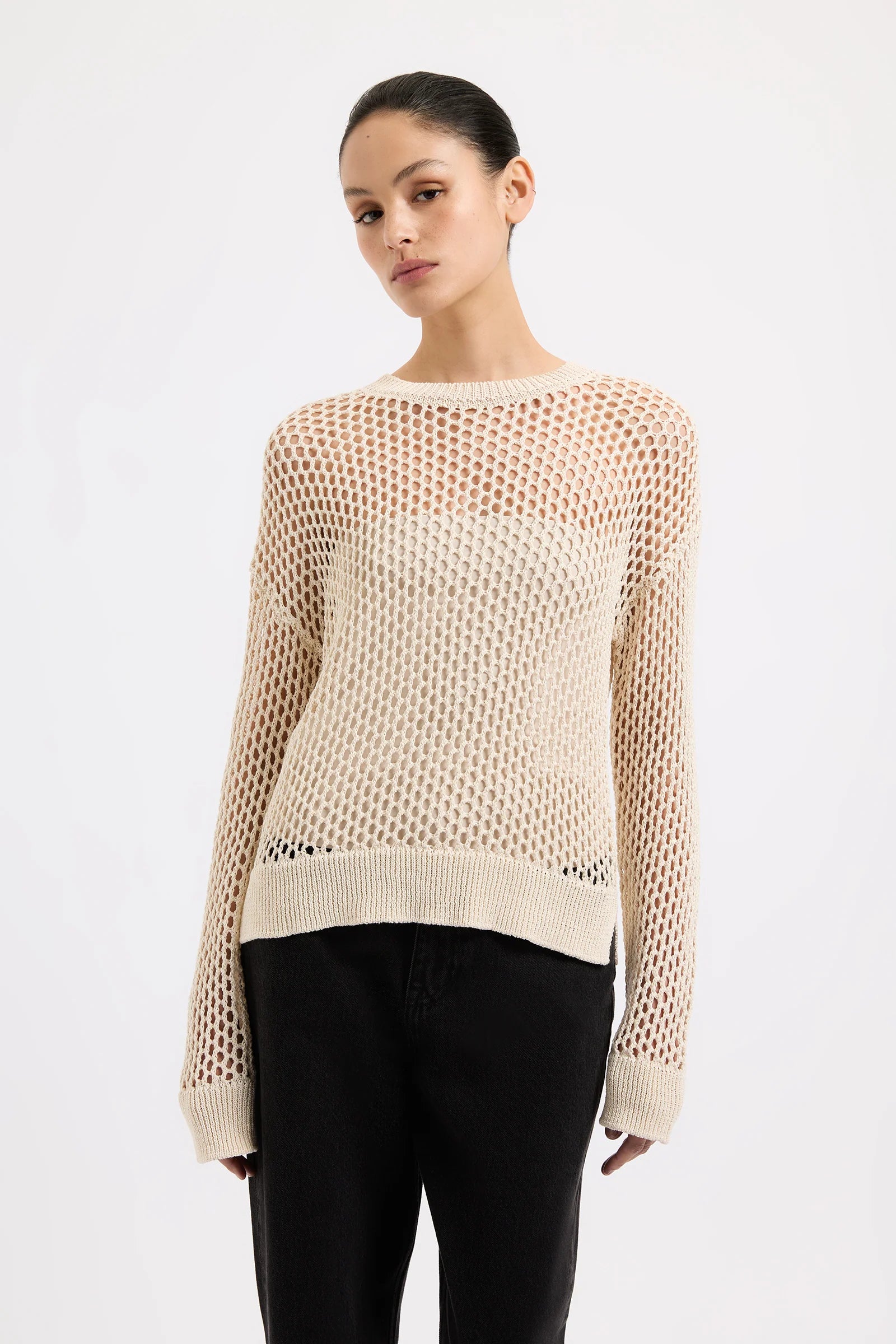 Nude Lucy | Garcia Crochet Knit - Natural