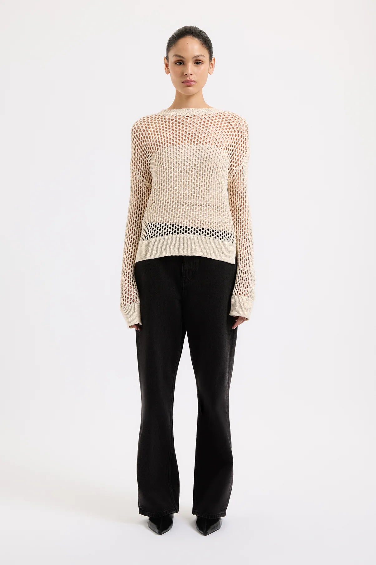 Nude Lucy | Garcia Crochet Knit - Natural