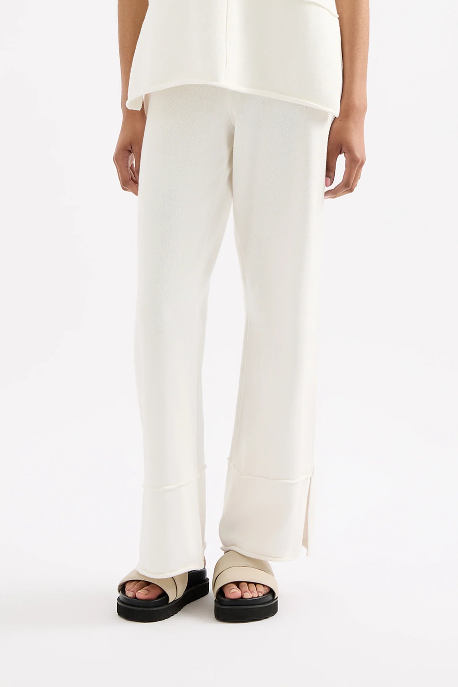 Nude Lucy | Ana Knit Pant - Salt