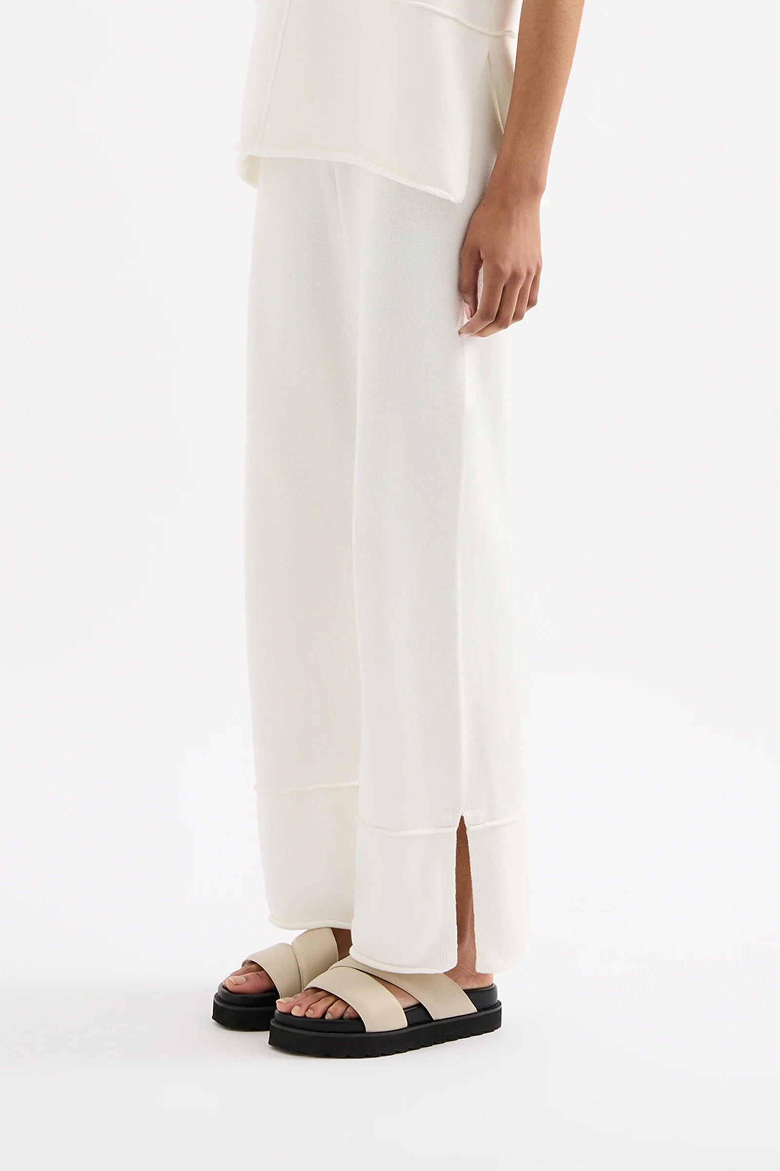 Nude Lucy | Ana Knit Pant - Salt