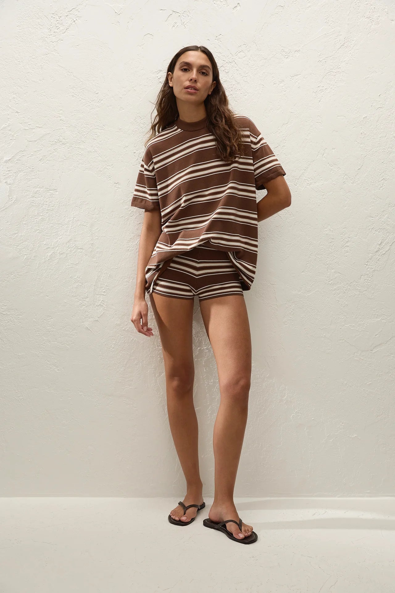 Faithfull The Label | Le Paz Top - Ombre Stripe Macro Carob