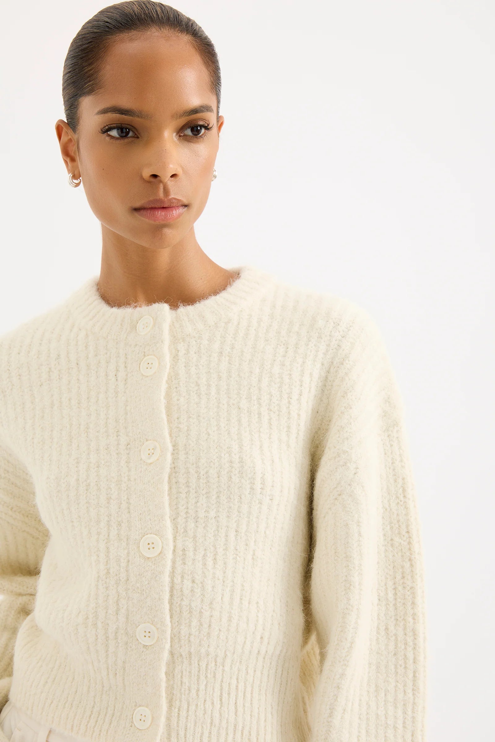 Nude Lucy | Nixon Cropped Cardigan