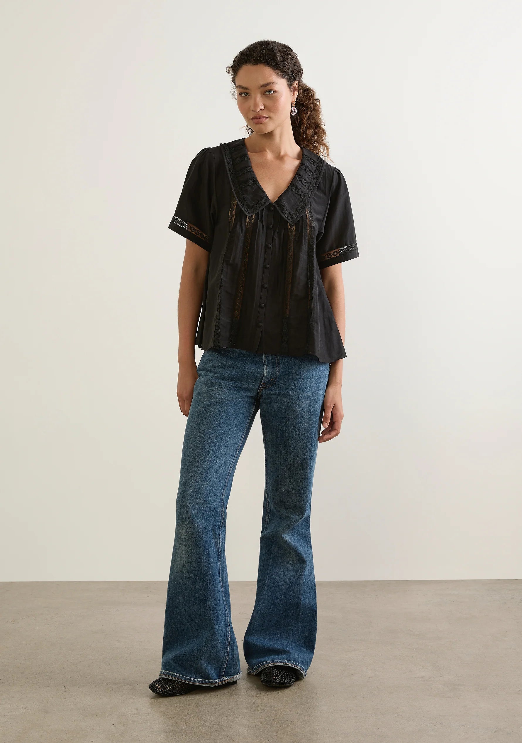 Auguste The Label | Ophelia Blouse - Black