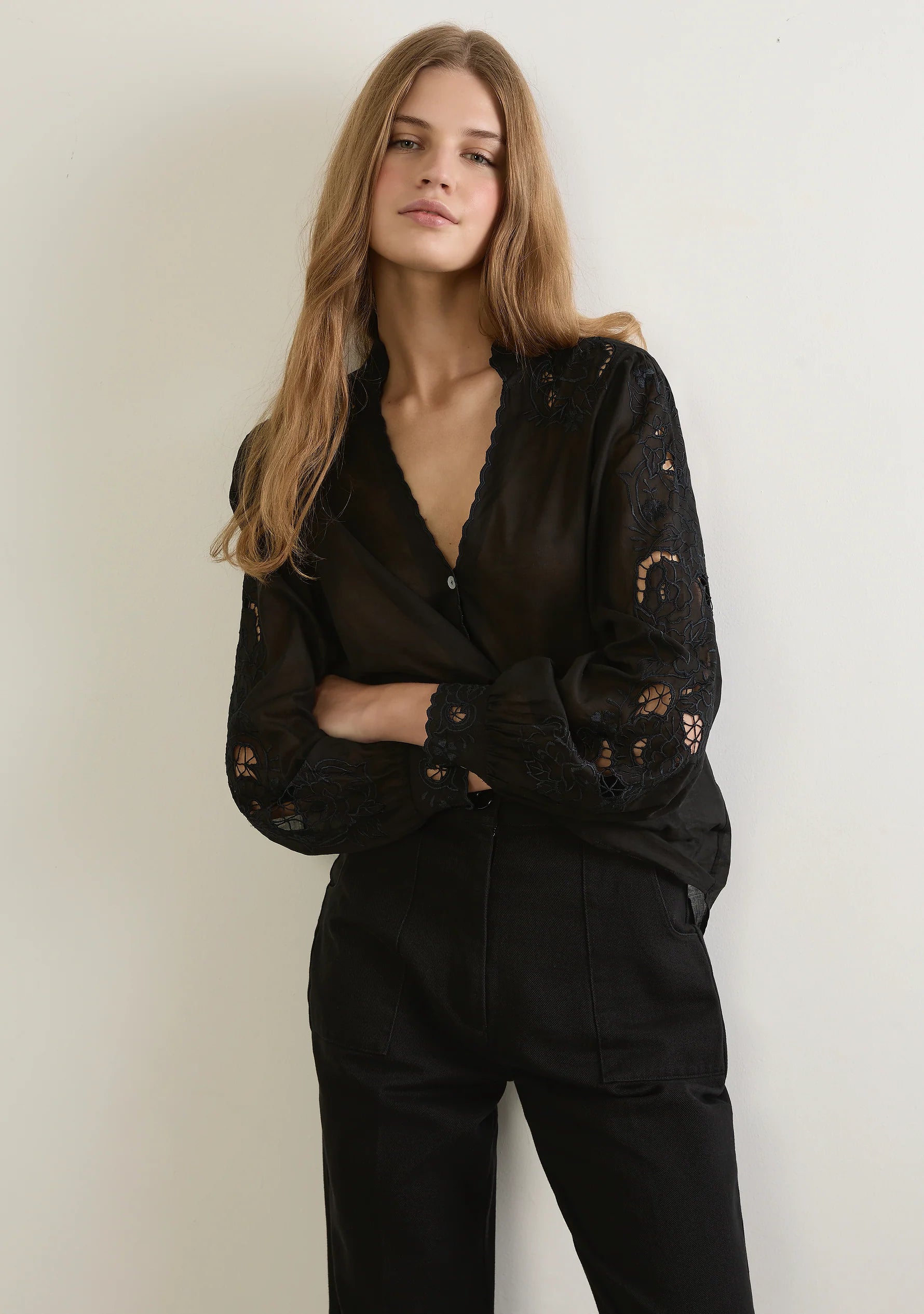 Auguste The Label | Talia Blouse - Black