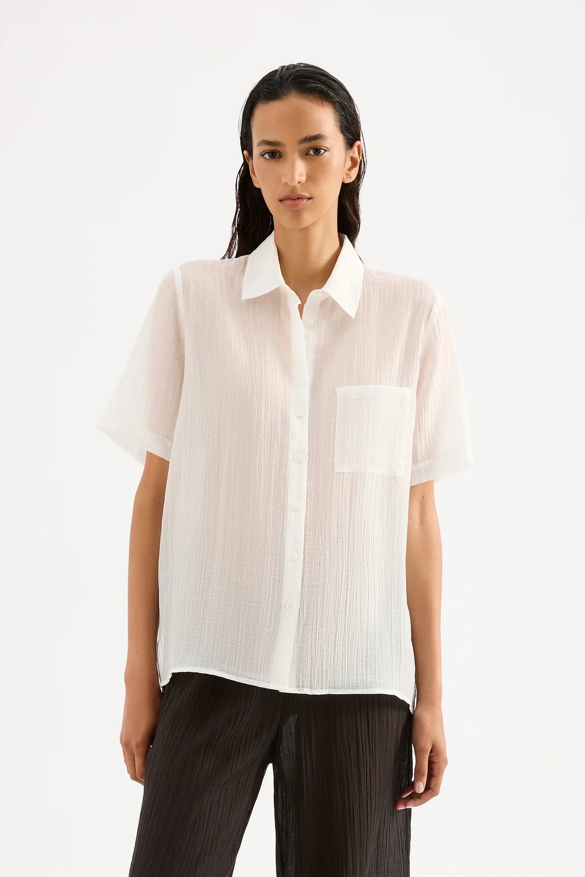 Nude Lucy | Montego Shirt - Salt