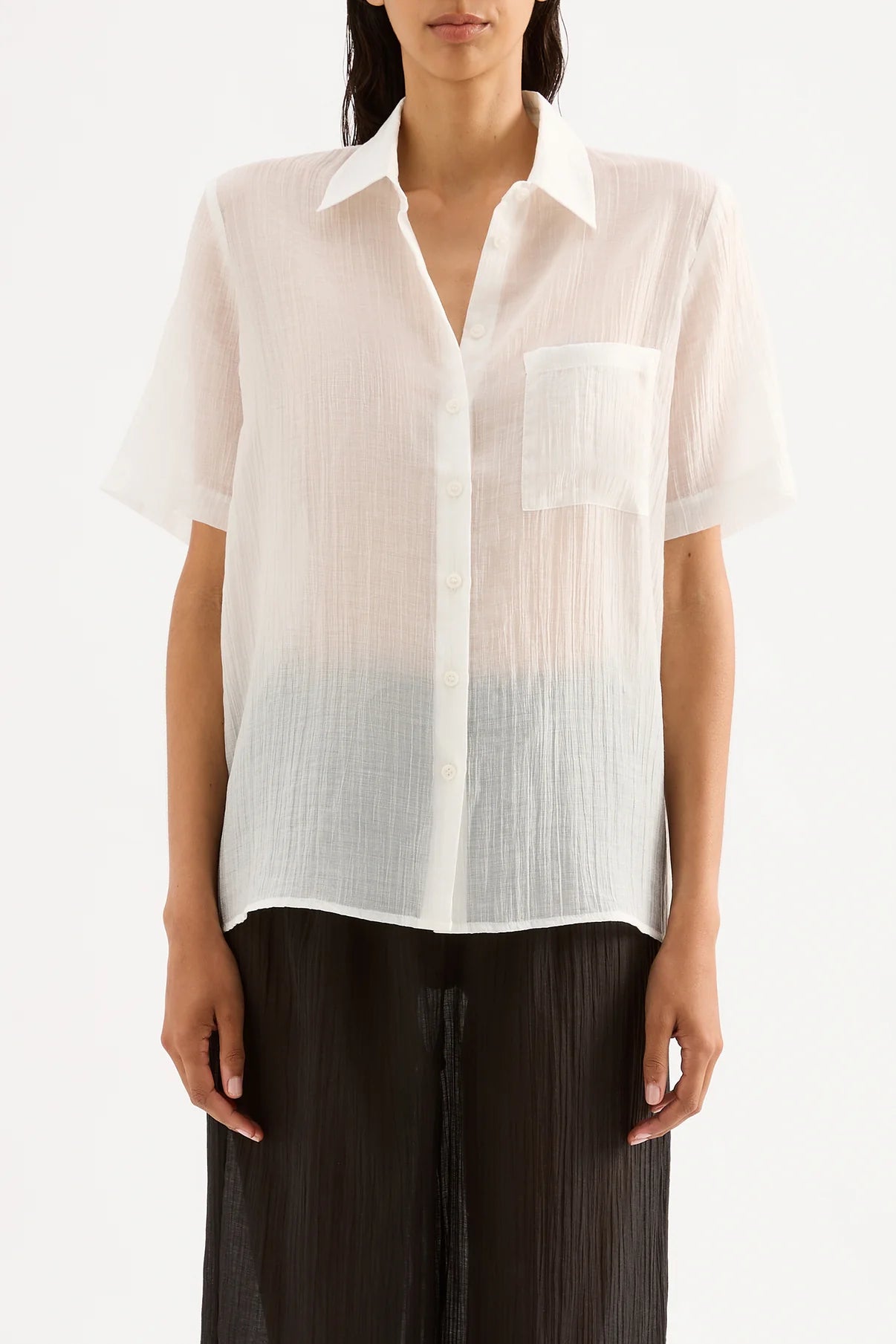 Nude Lucy | Montego Shirt - Salt