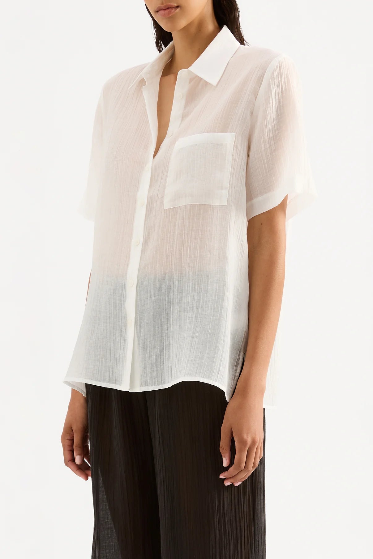 Nude Lucy | Montego Shirt - Salt