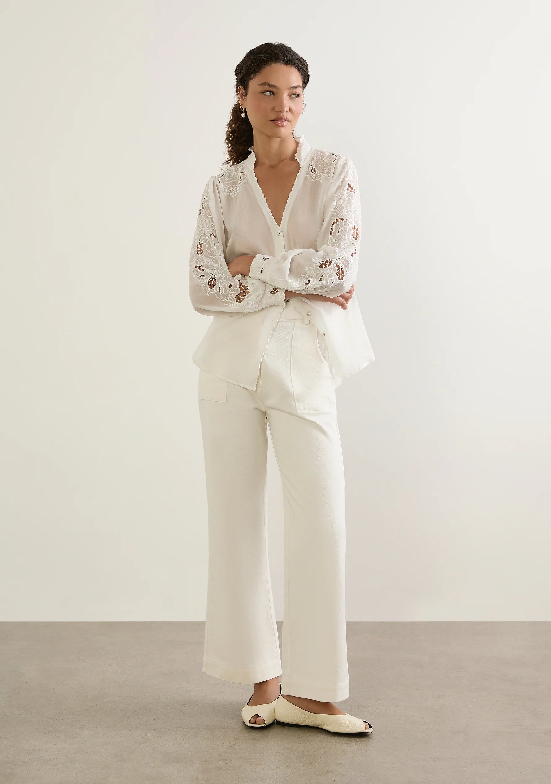 Auguste The Label | Talia Blouse - White
