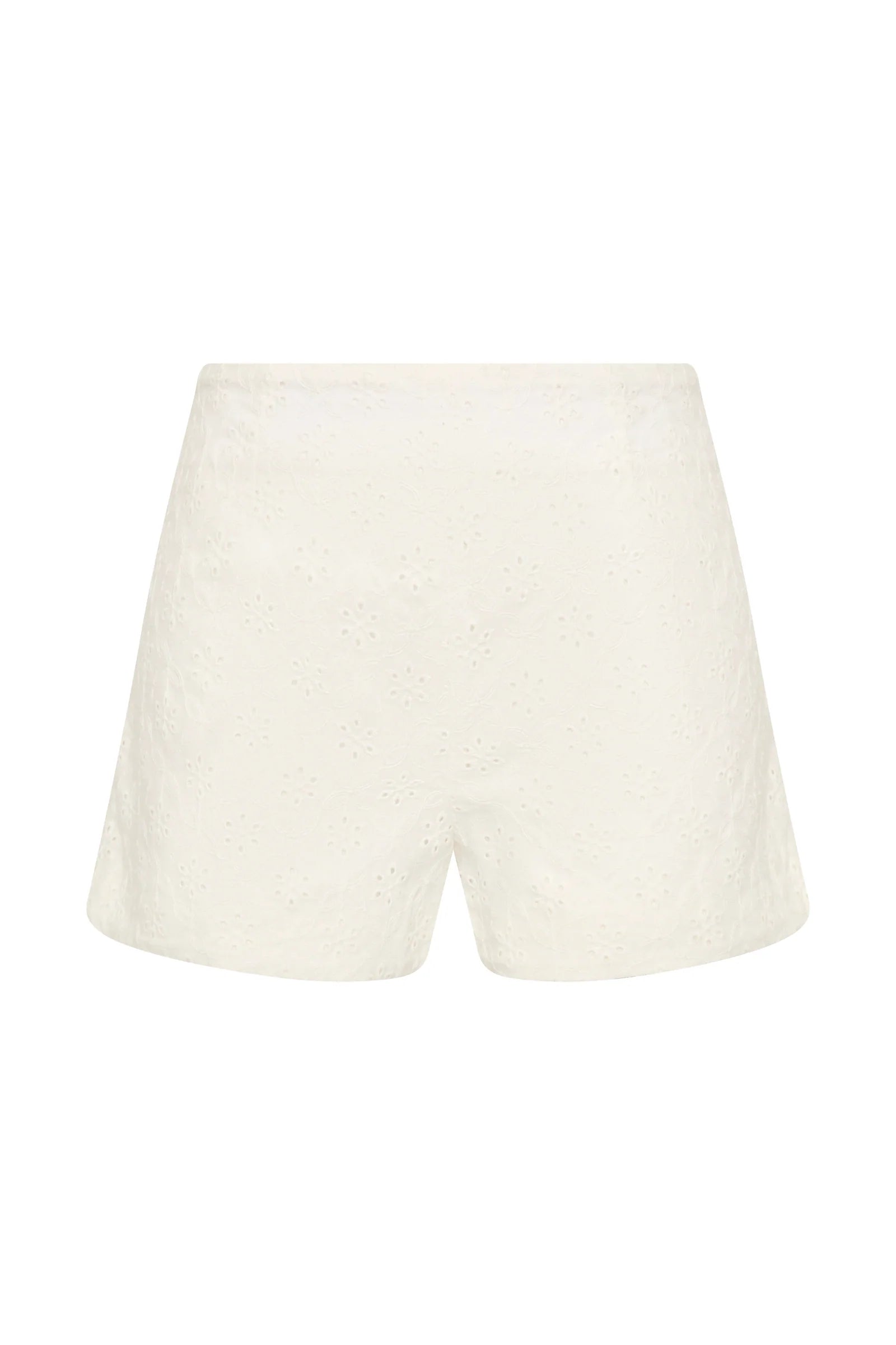 Faithfull The Brand | Olivia Short - Valentina Broderie White
