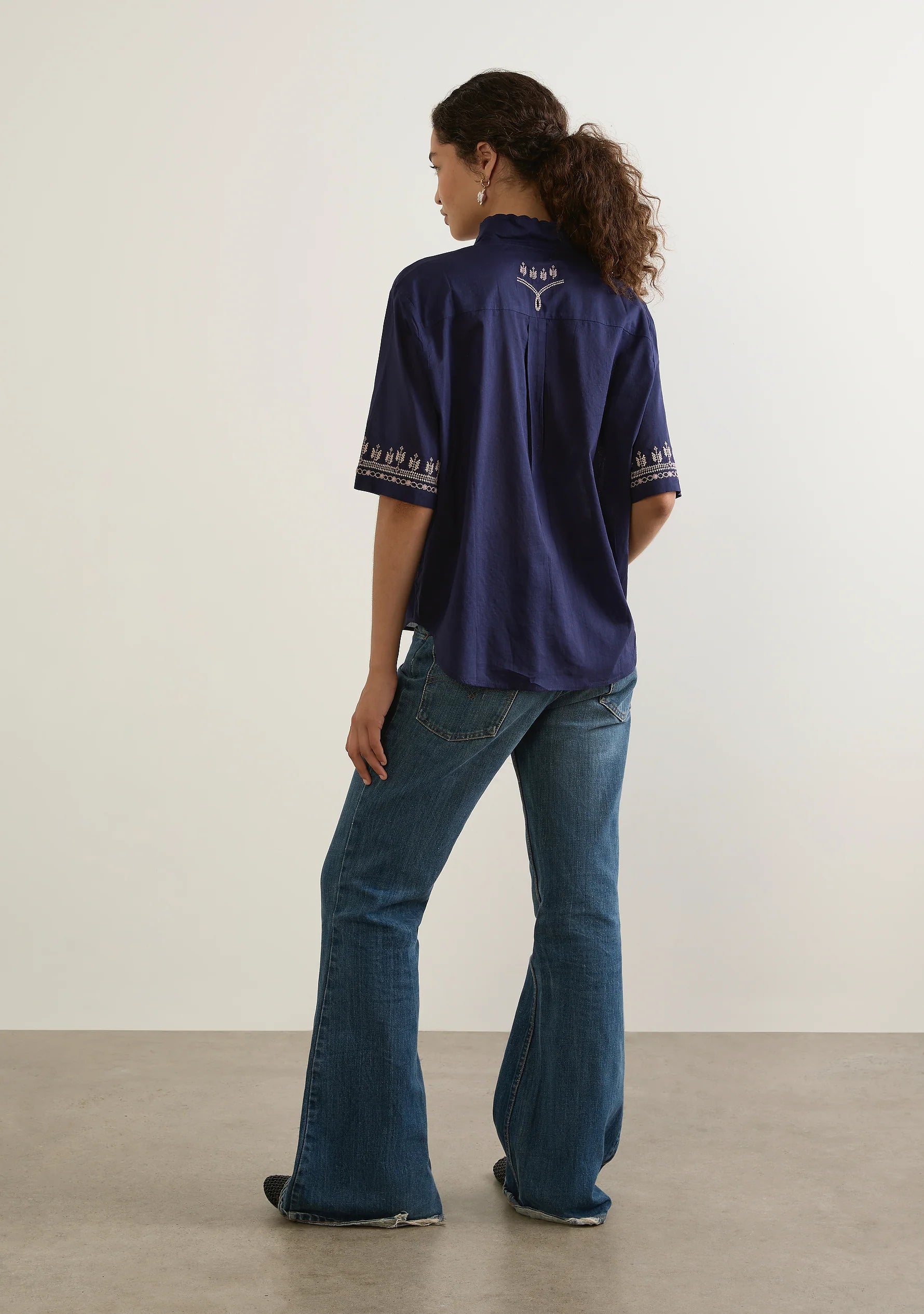 Auguste The Label | Reign Blouse - Blue
