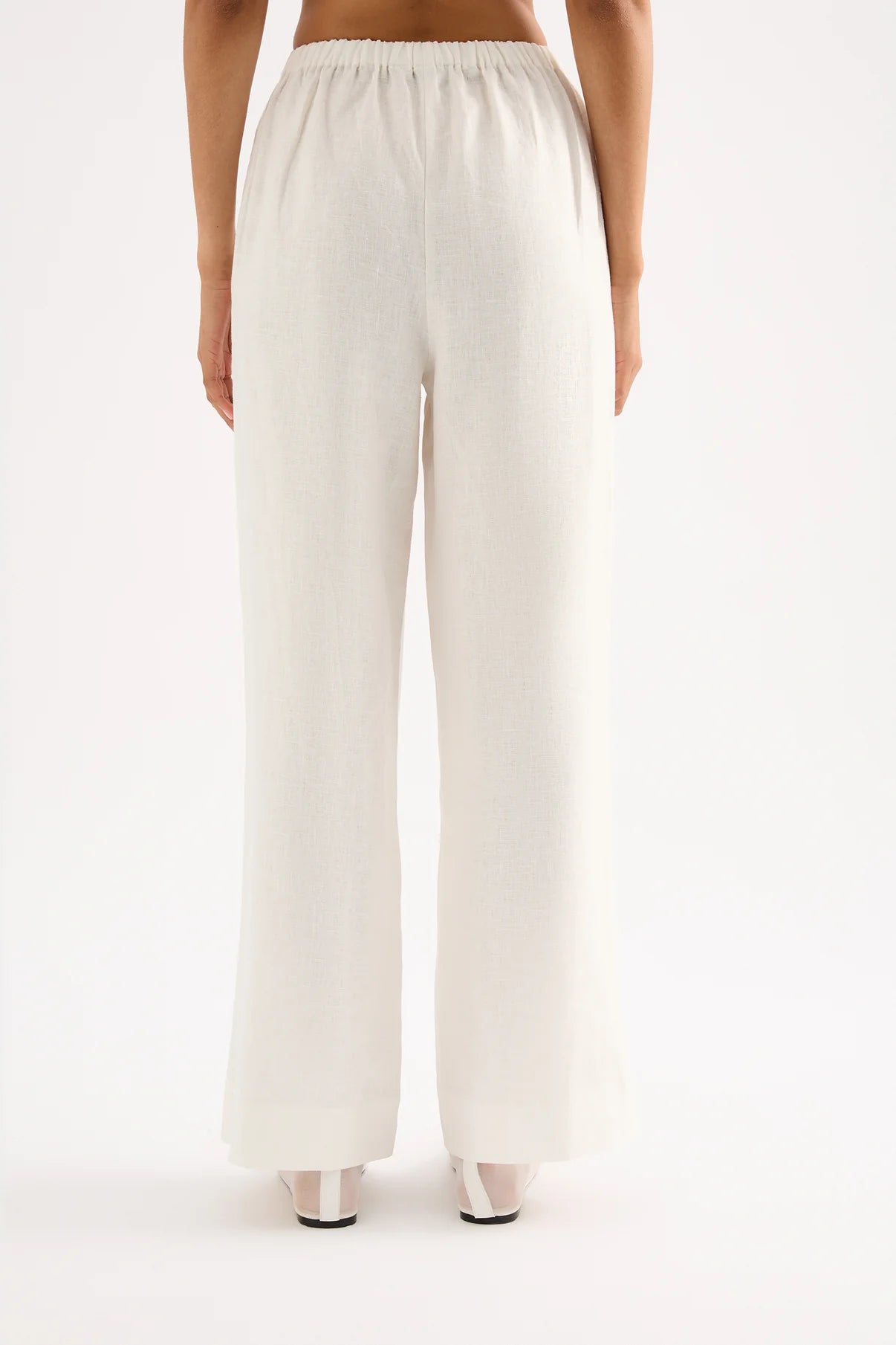 Nude Lucy | Marnie Linen Pant - White