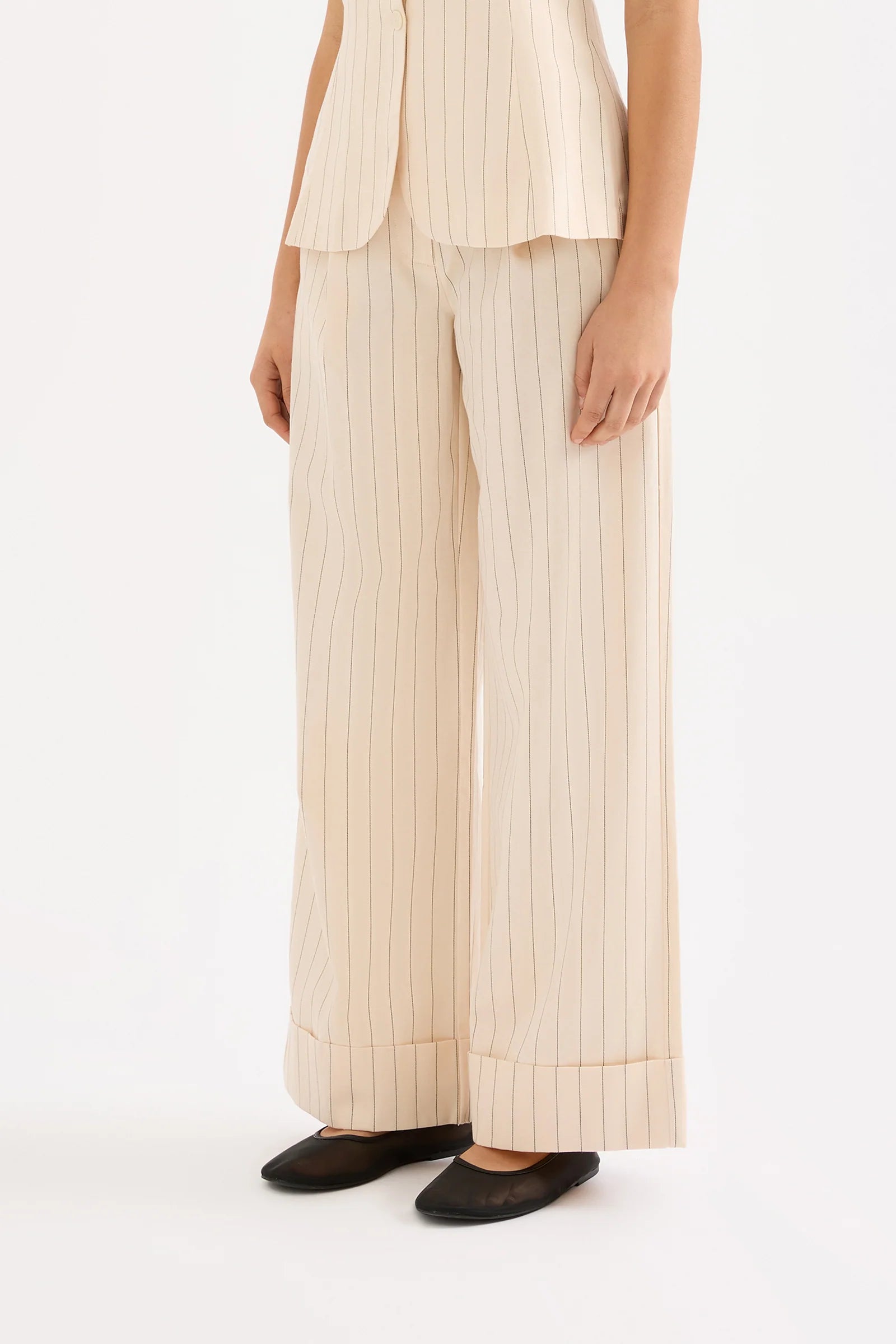 Nude Lucy | Irving Pinstripe Pant