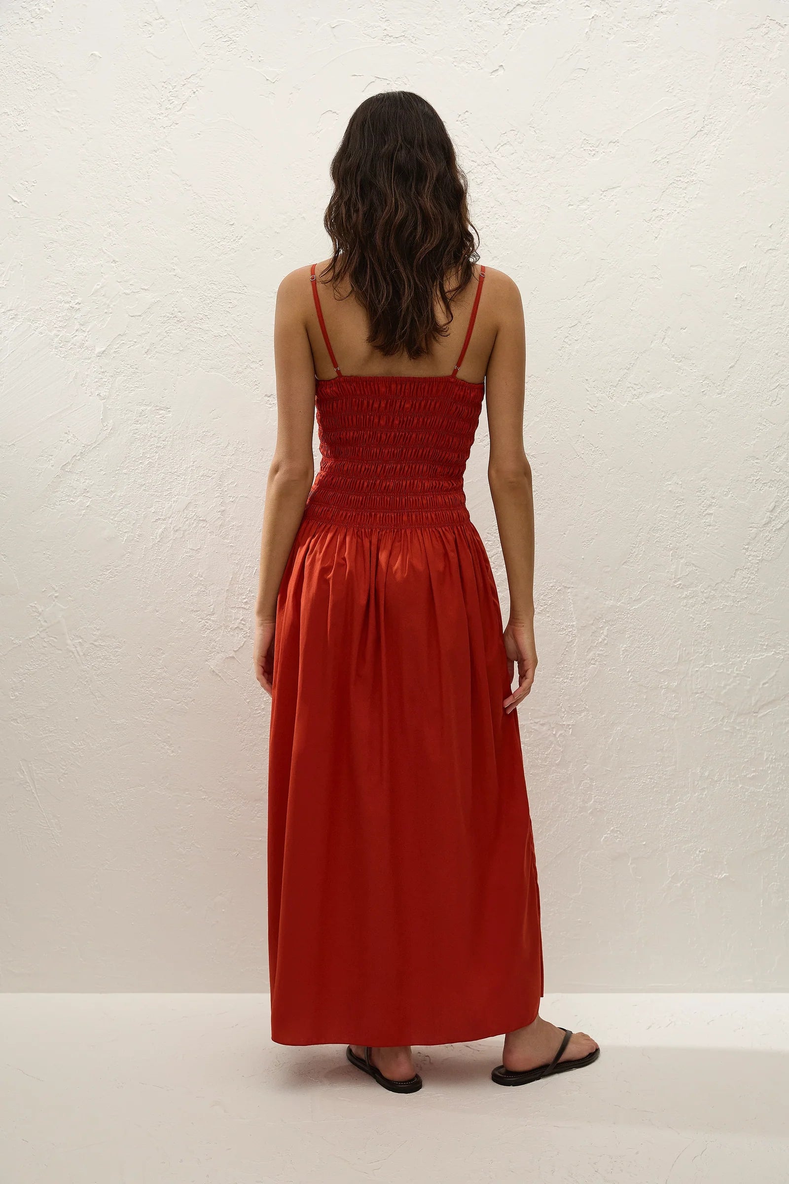 Faithfull The Brand | Araceli Maxi Dress - Dusty Tomato