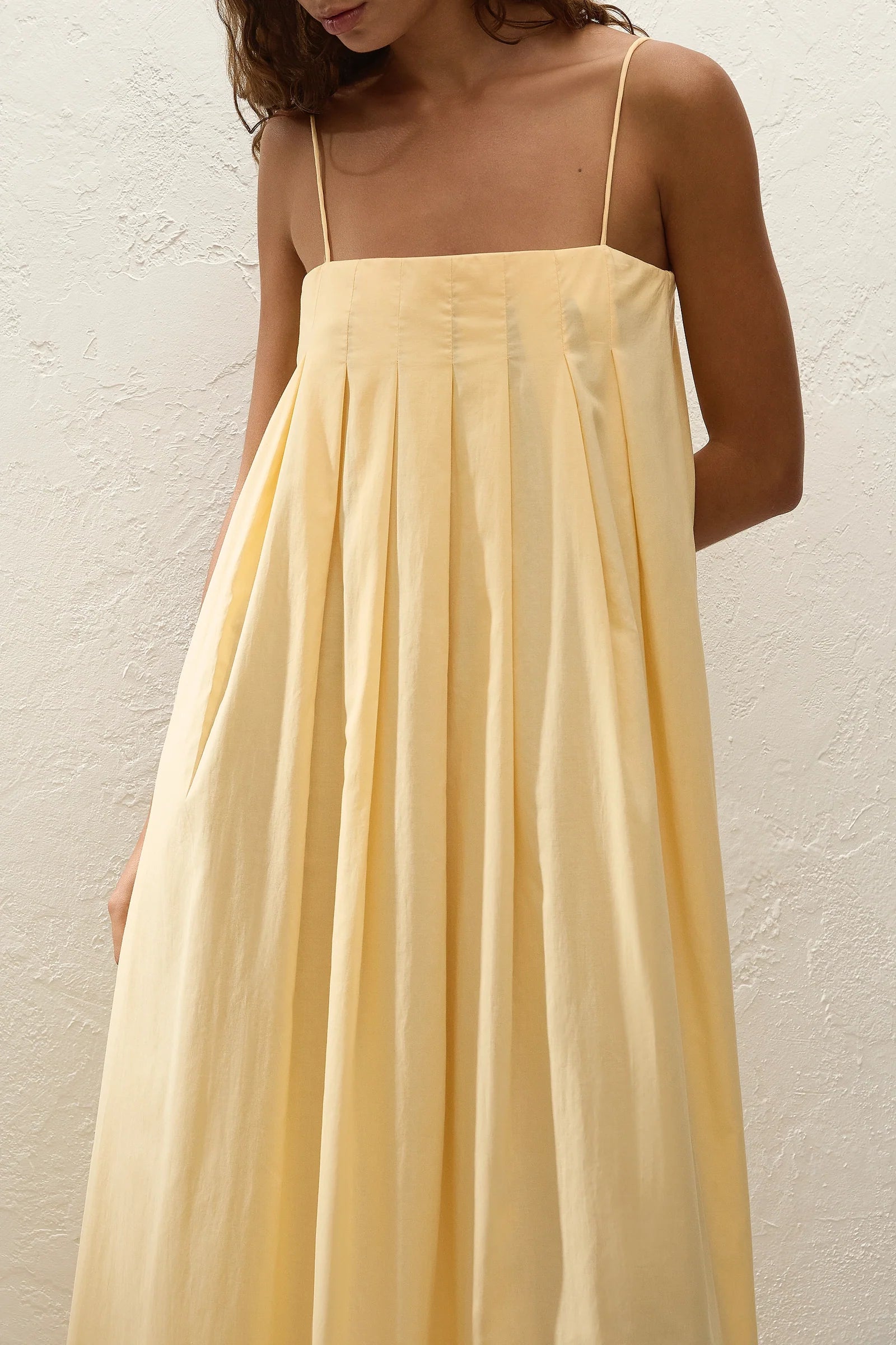 Faithfull The Brand | Lopez Midi Dress - Banana