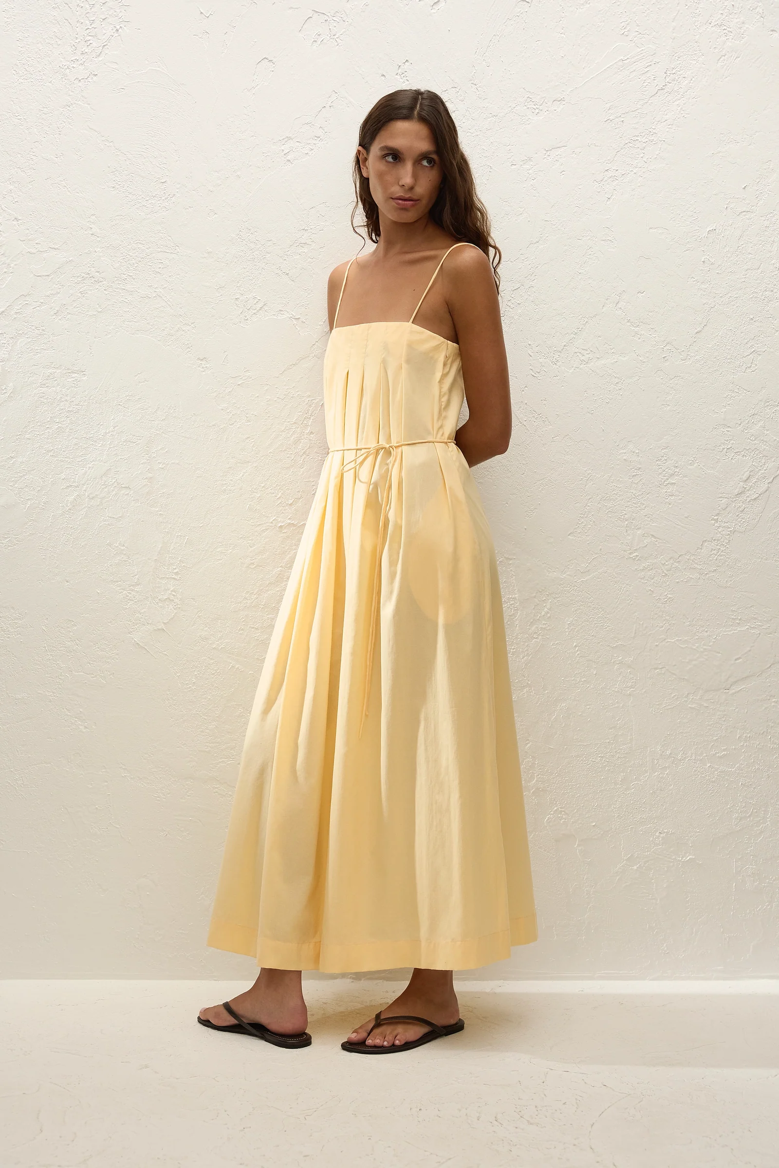 Faithfull The Brand | Lopez Midi Dress - Banana