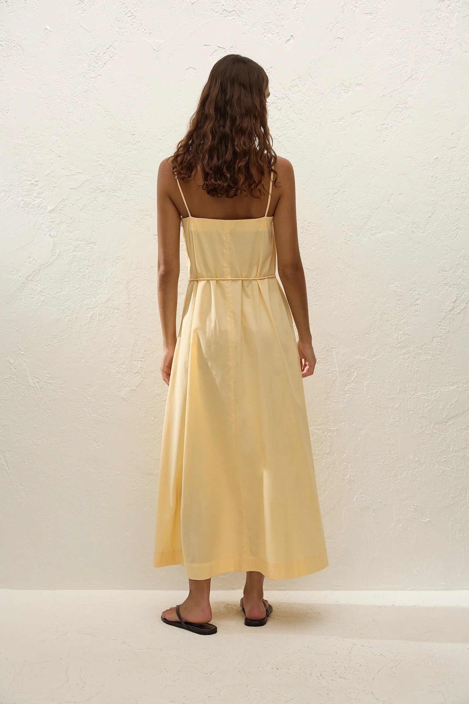 Faithfull The Brand | Lopez Midi Dress - Banana