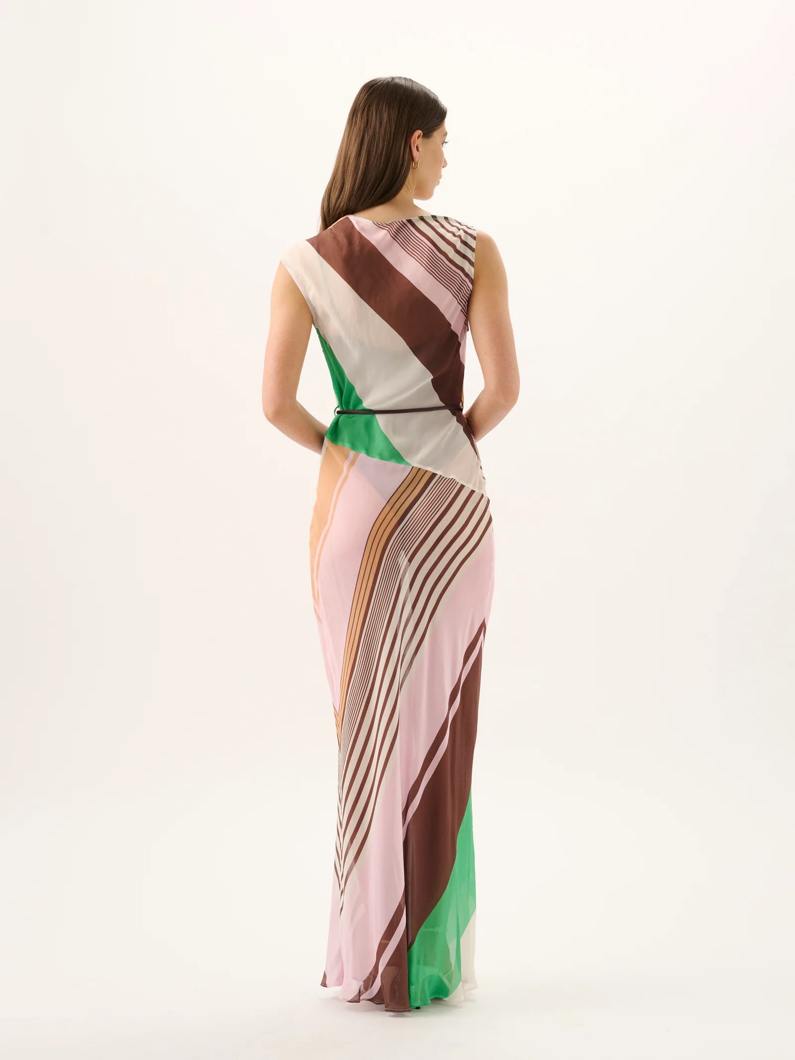 Roame | Capri Maxi Dress - Tango Stripe