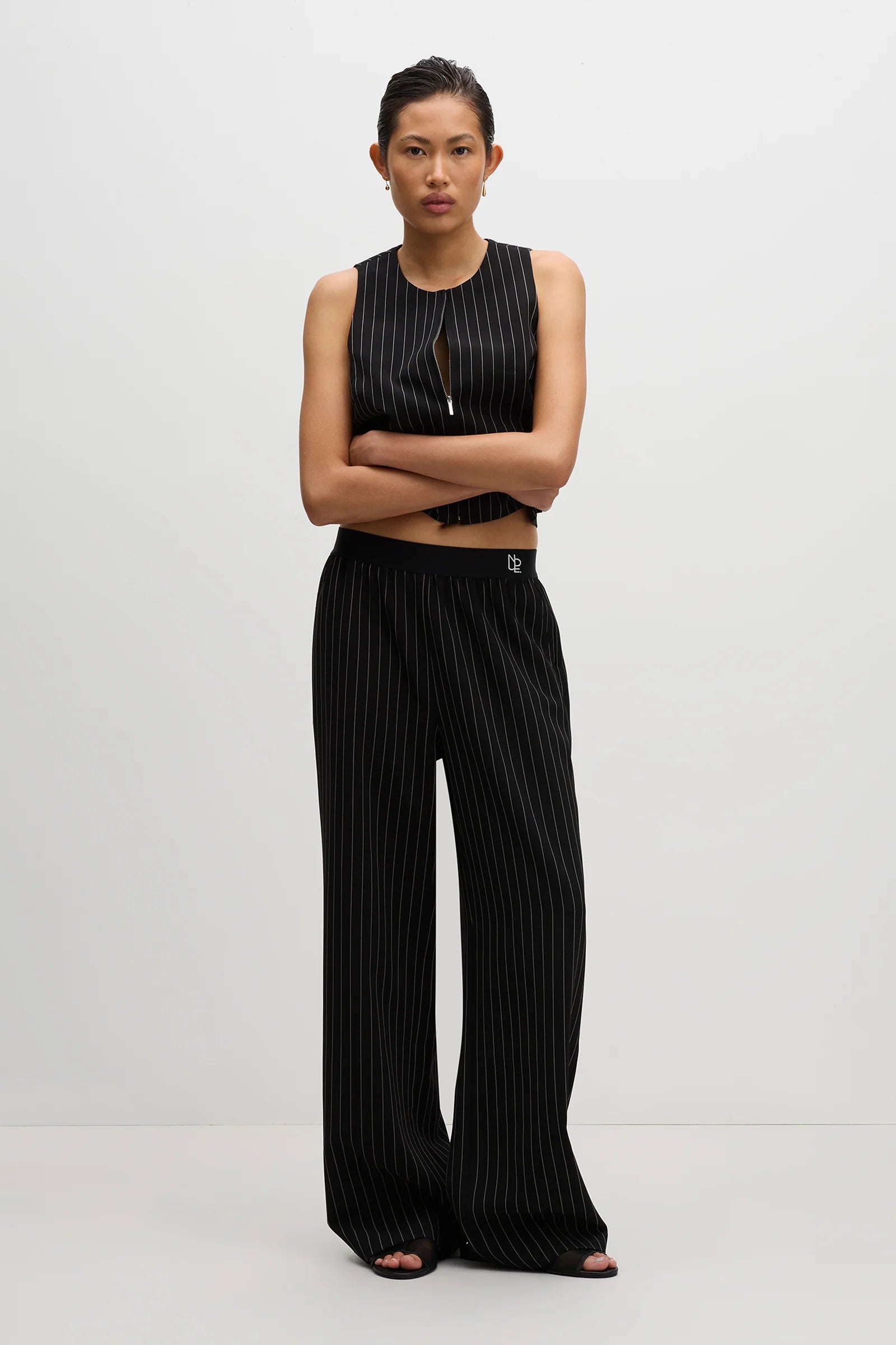 Nude Lucy | Maeve Pinstripe Pant