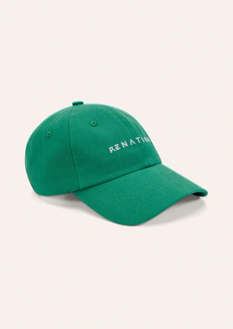 PE Nation | Shift Cap - College Green/Optic White