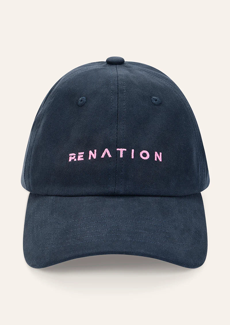 PE Nation | Shift Cap - Marine Blue/Prism Pink