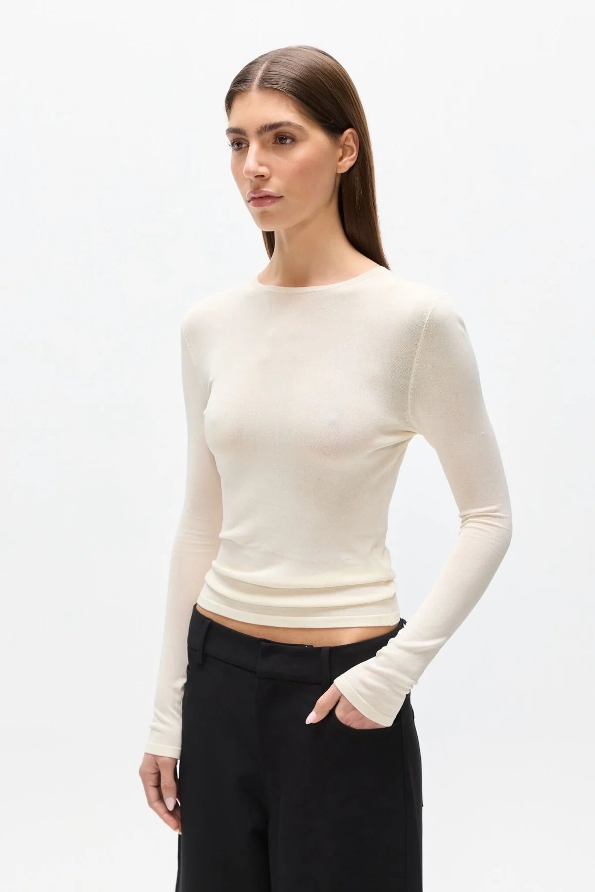Bayse Brand | Stevie Top - Ivory