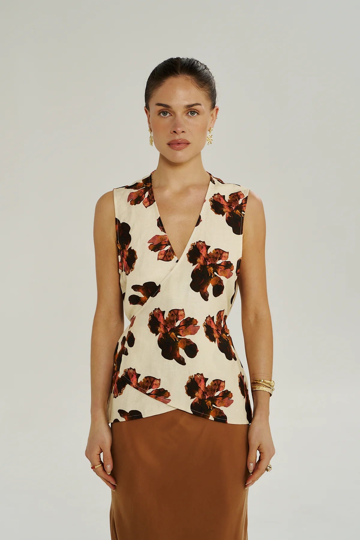 Summi Summi | Wrap Vest - Butter Fleur