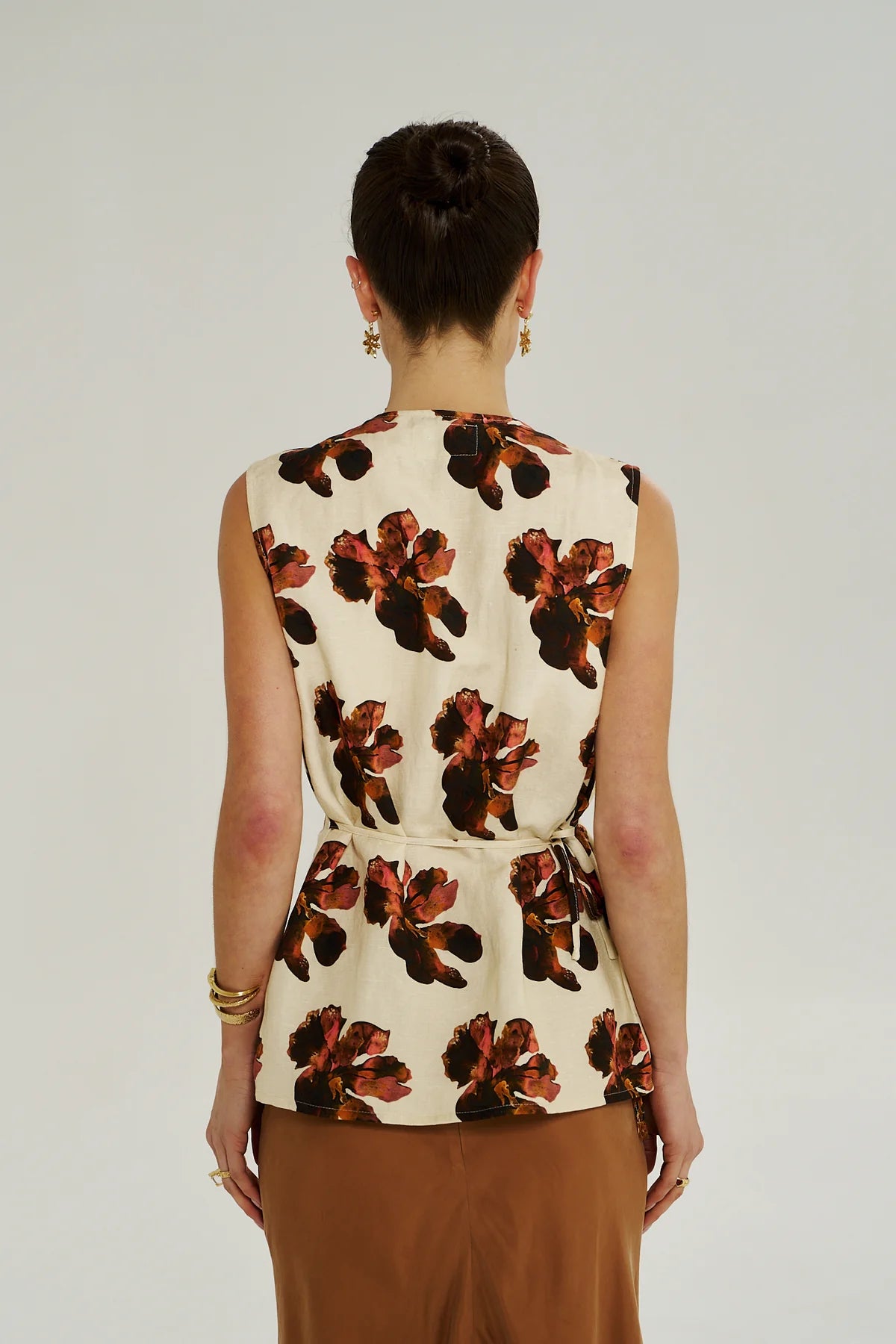 Summi Summi | Wrap Vest - Butter Fleur