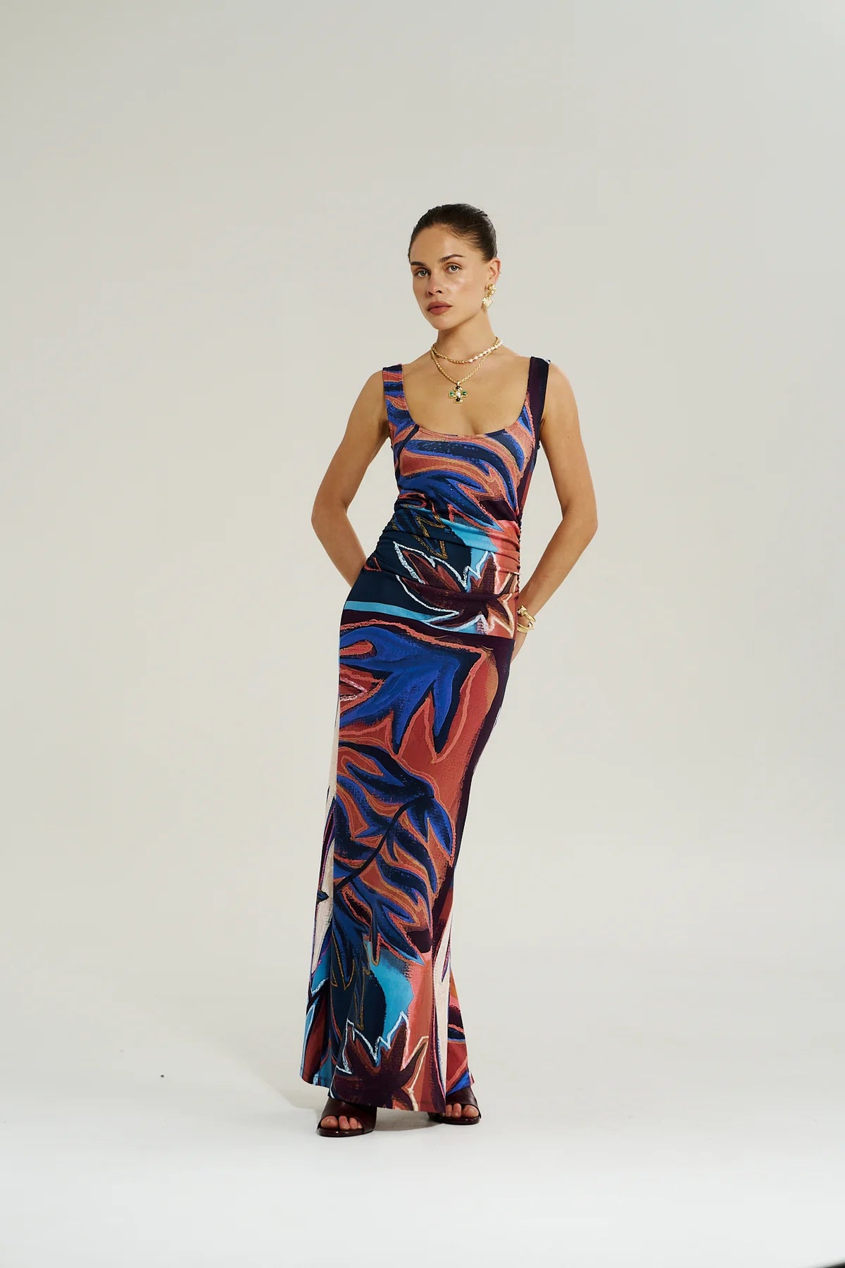 Summi Summi | Emma Maxi Dress - Bordeaux