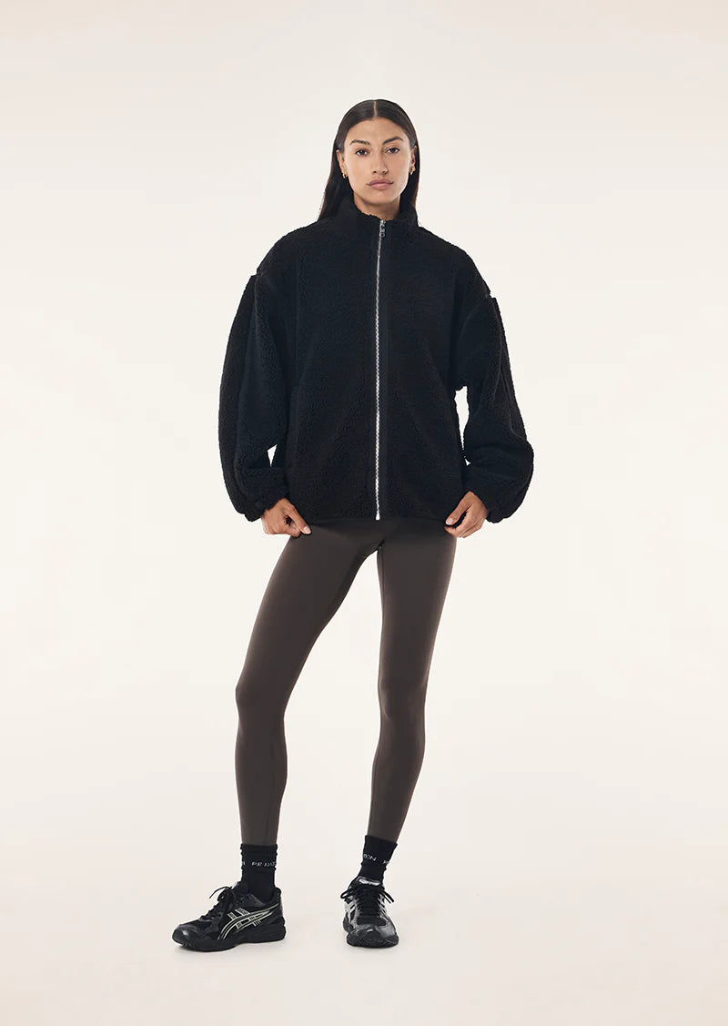 PE Nation | Surge Teddy Jacket - Black