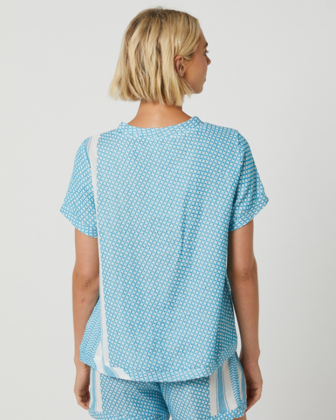 Summery Copenhagen | Shirt O SS - 588 Bluejay