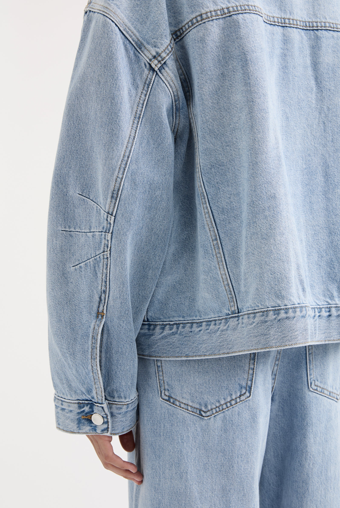 Nude Lucy | Sia Denim Jacket - 90s Blue Wash