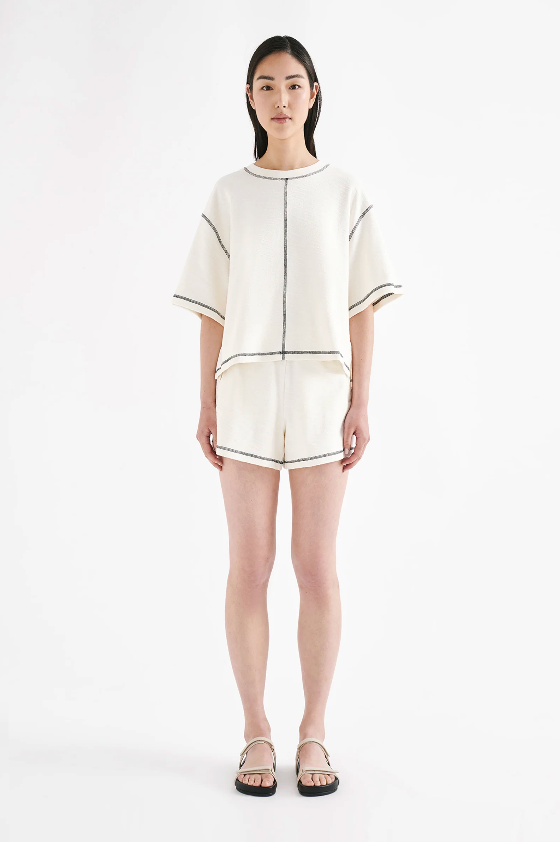 Nude Lucy | Sutton Tee - Salt