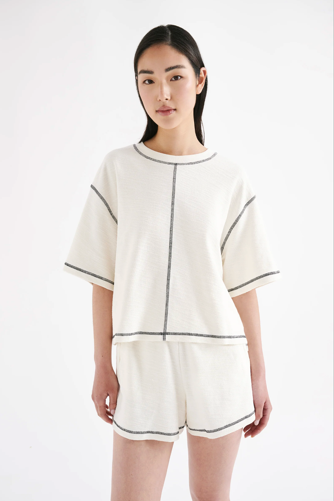 Nude Lucy | Sutton Tee - Salt