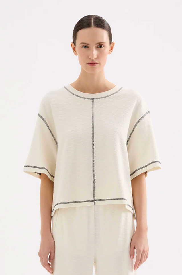 Nude Lucy | Sutton Tee - Salt