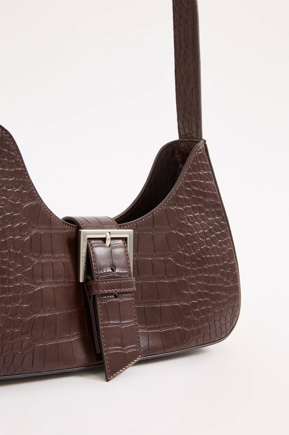 Nude Lucy | Greta Shoulder Bag - Chocolate