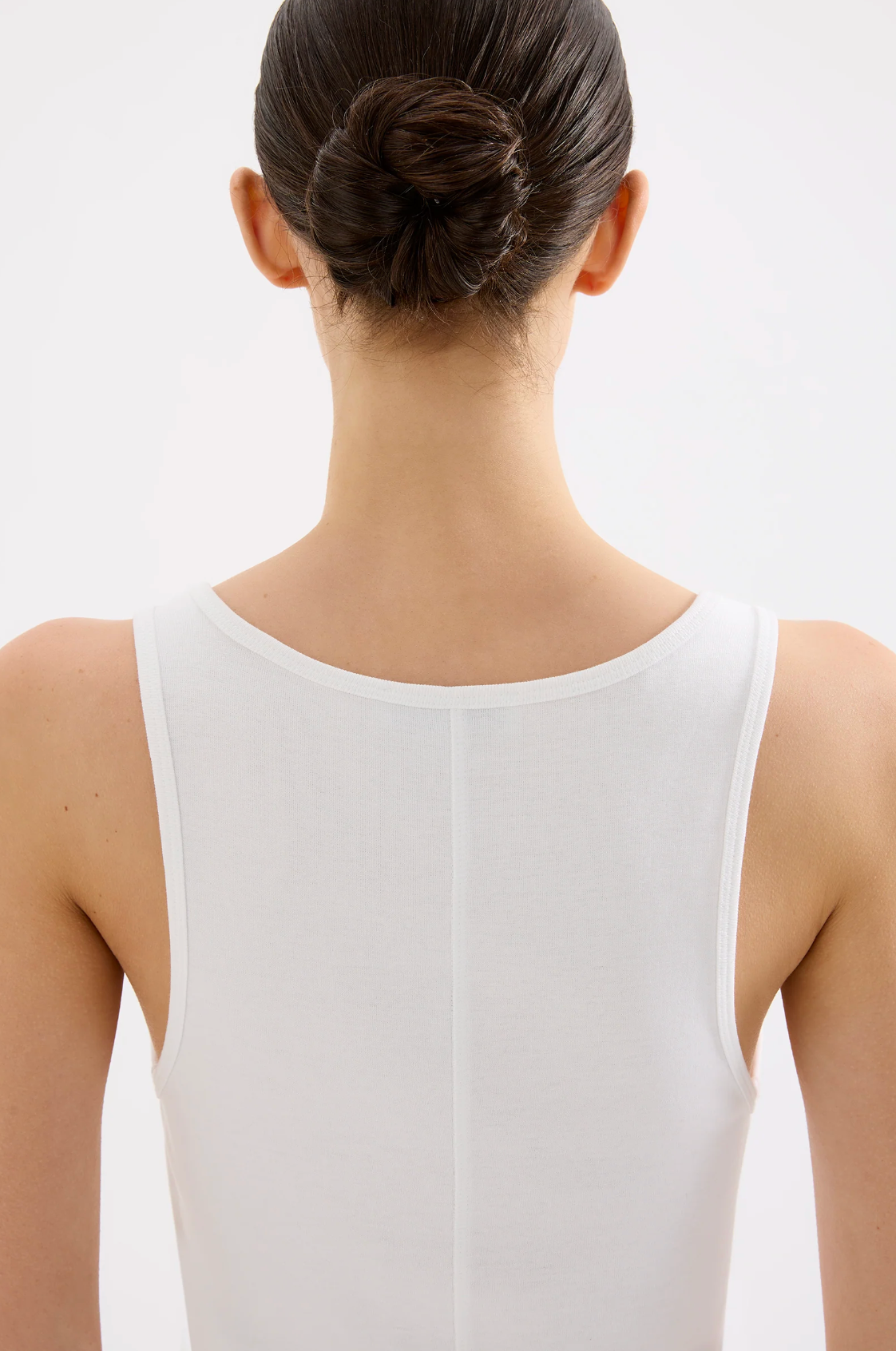 Nude Lucy | Organic 90s Singlet - White