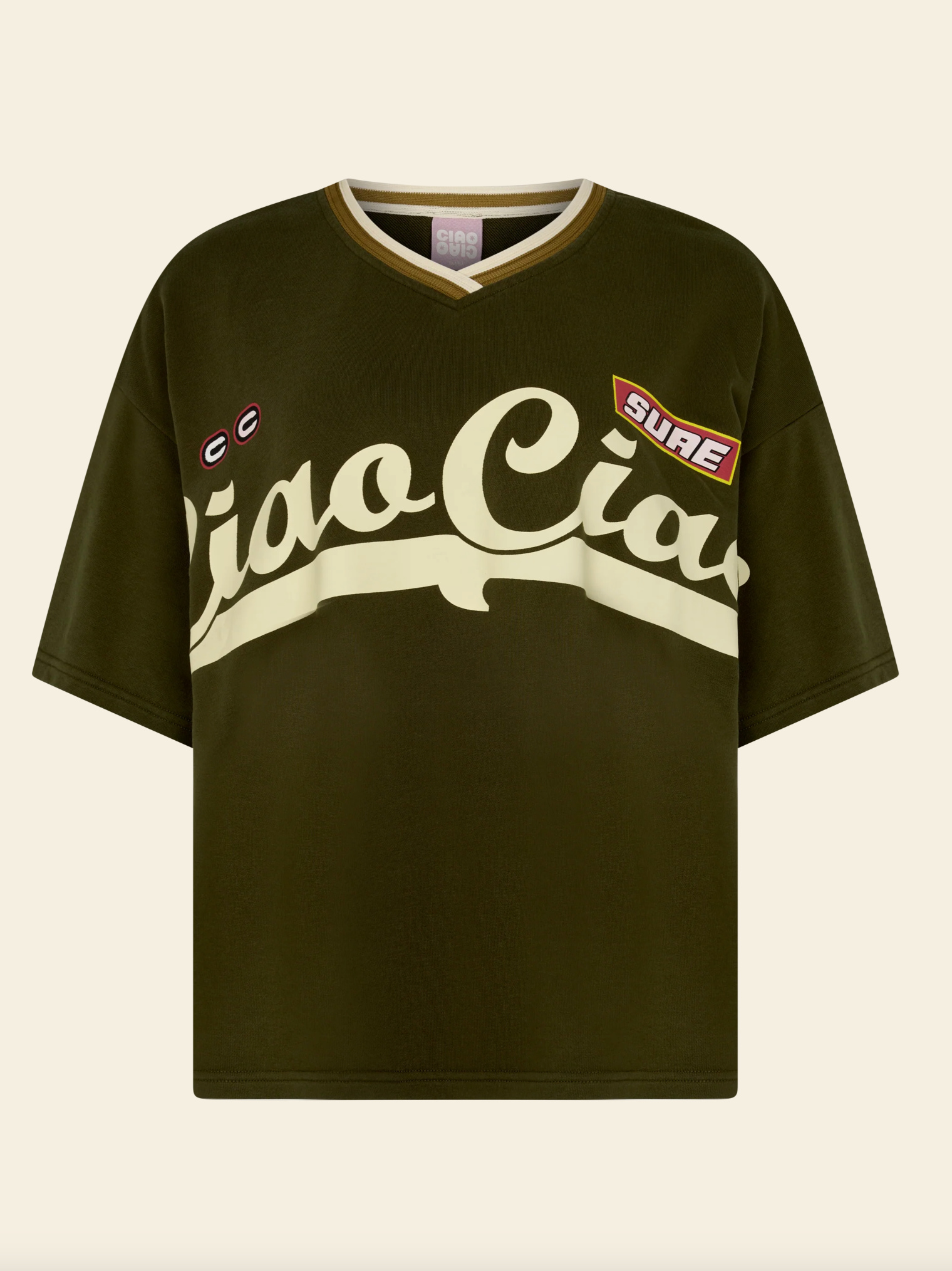Ciao Ciao Vacation | Enzo Ciao Ciao Sport Jersey - Khaki Green