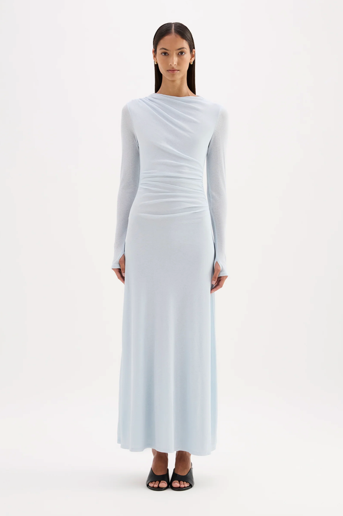 Nude Lucy | Calista Mesh Dress - Glacier