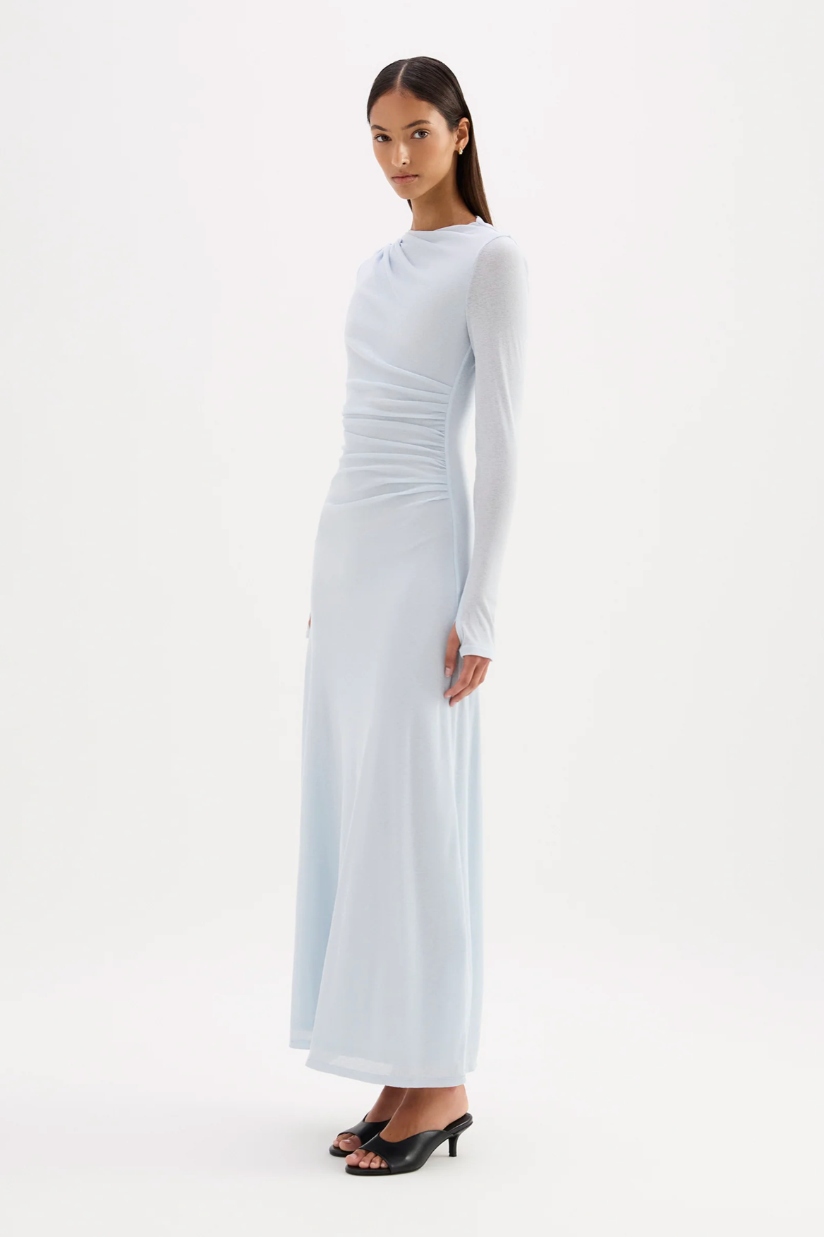 Nude Lucy | Calista Mesh Dress - Glacier