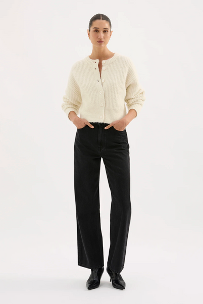 Nude Lucy | Nixon Cropped Cardigan - Ivory