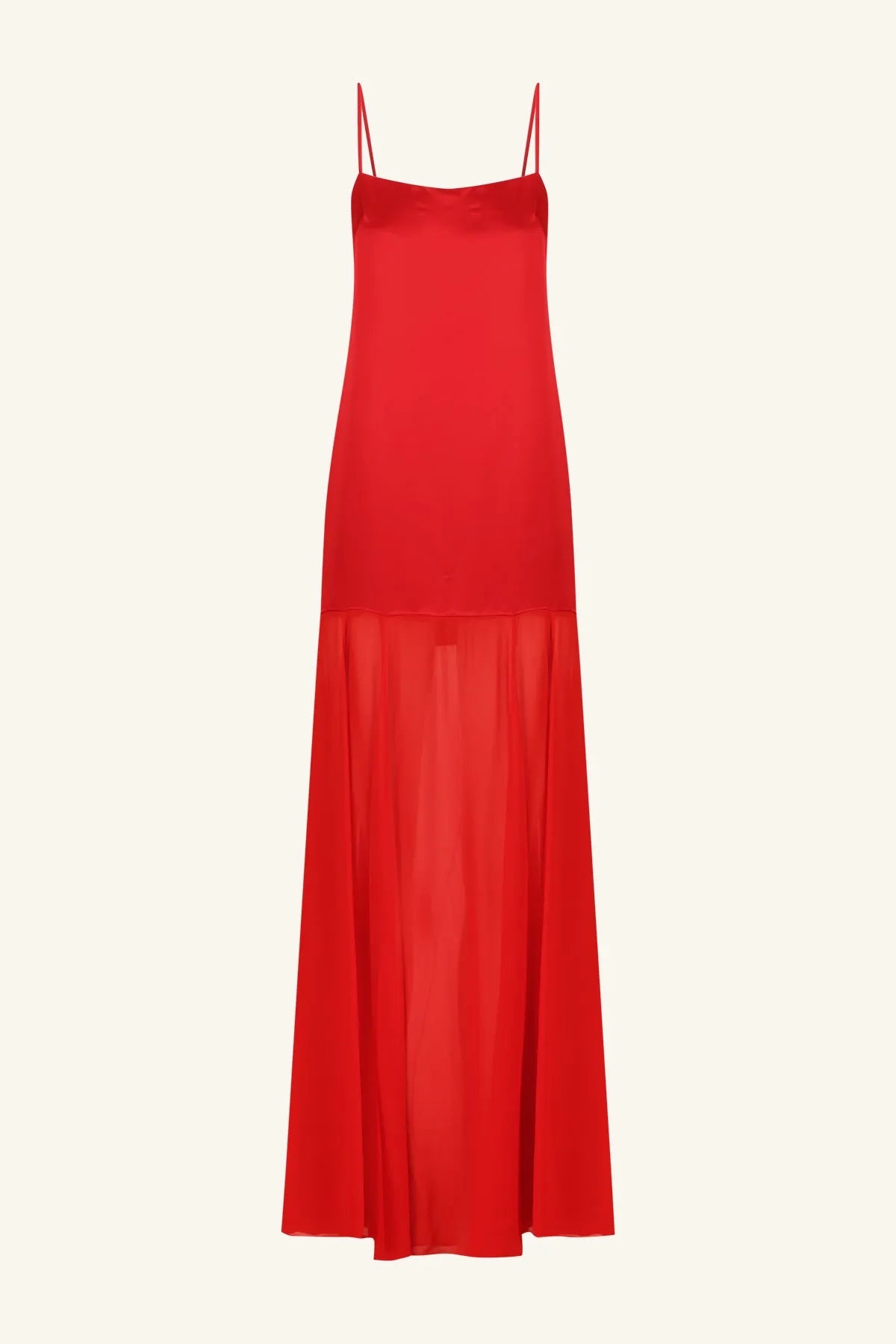 Shona Joy | Moraya Dropped Waist Maxi Dress - Chilli