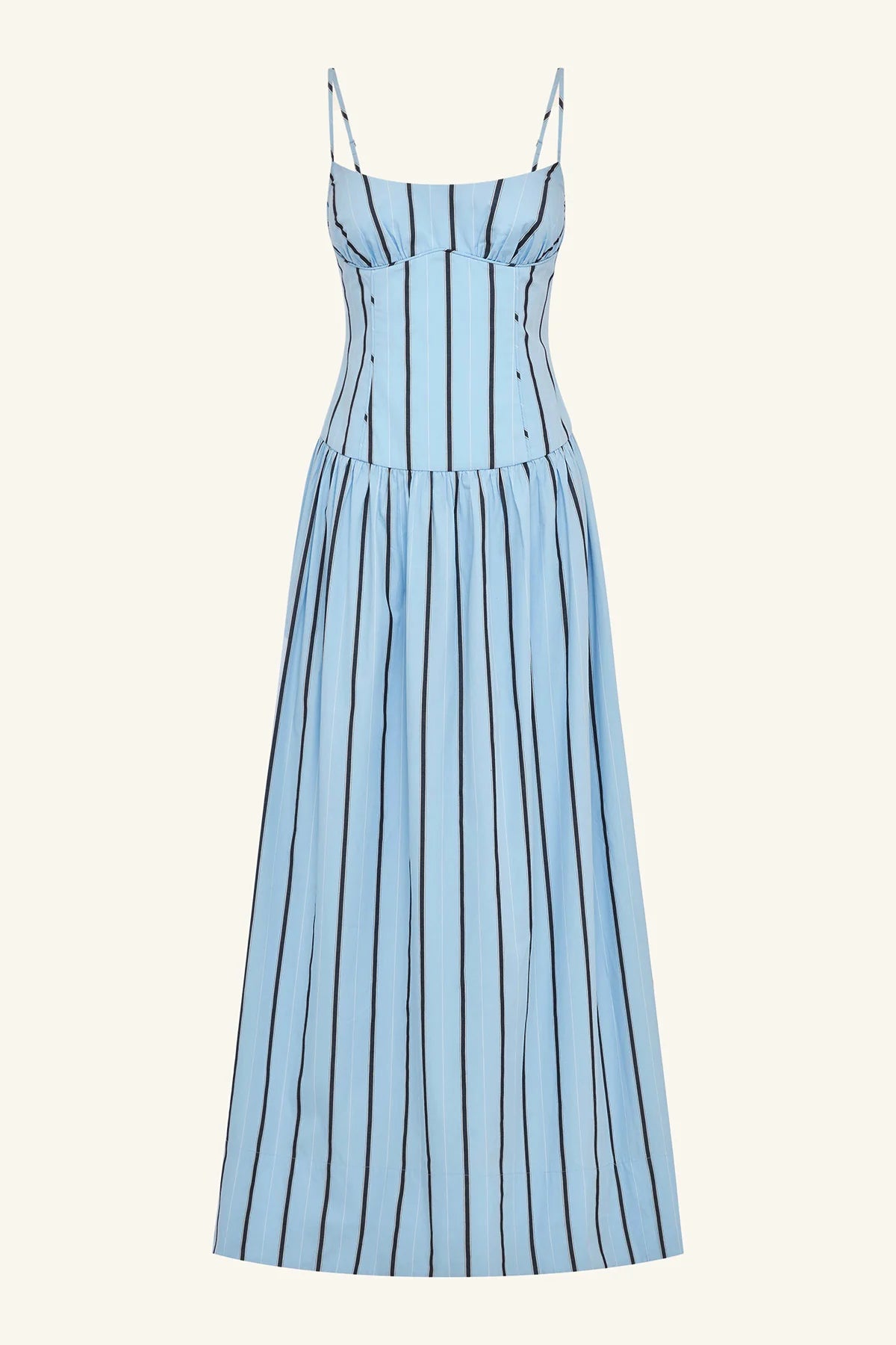 Shona Joy | Saxon Panelled Bustier Maxi Dress
