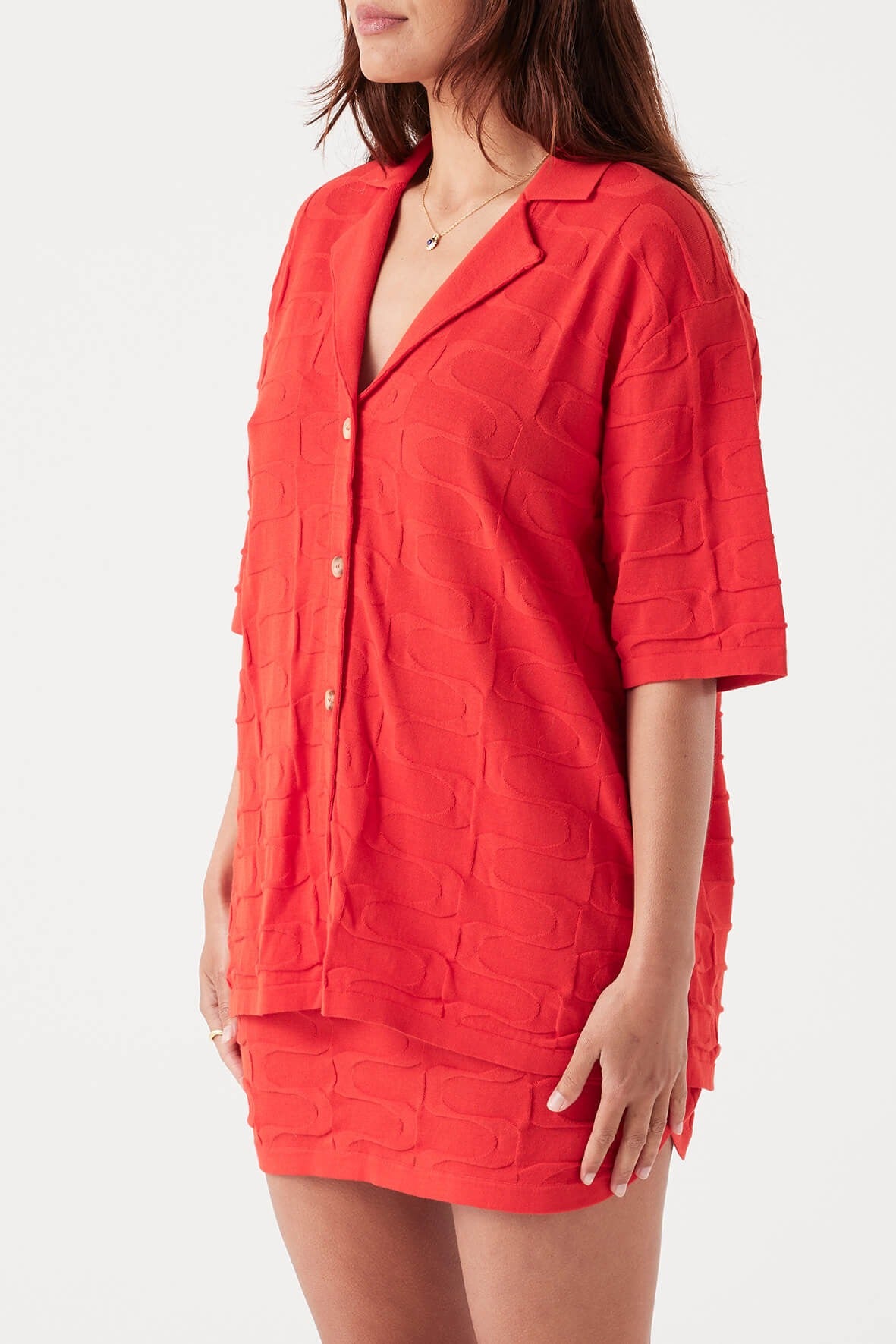 Arcaa | Lara Shirt - Hibiscus