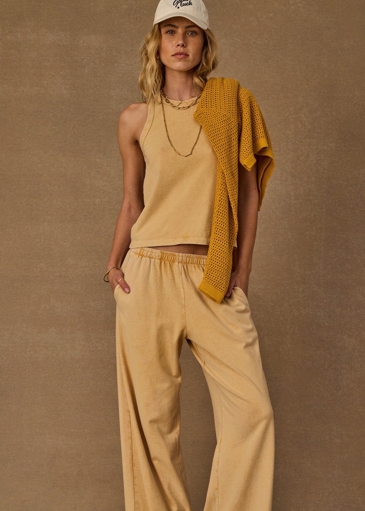 The Upside | SOHO Hunter Tank Top - Butterscotch