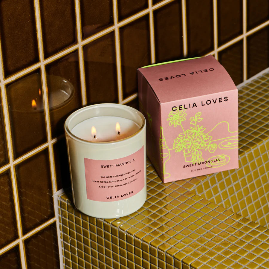 Celia Loves | Sweet Magnolia Candle 395gms