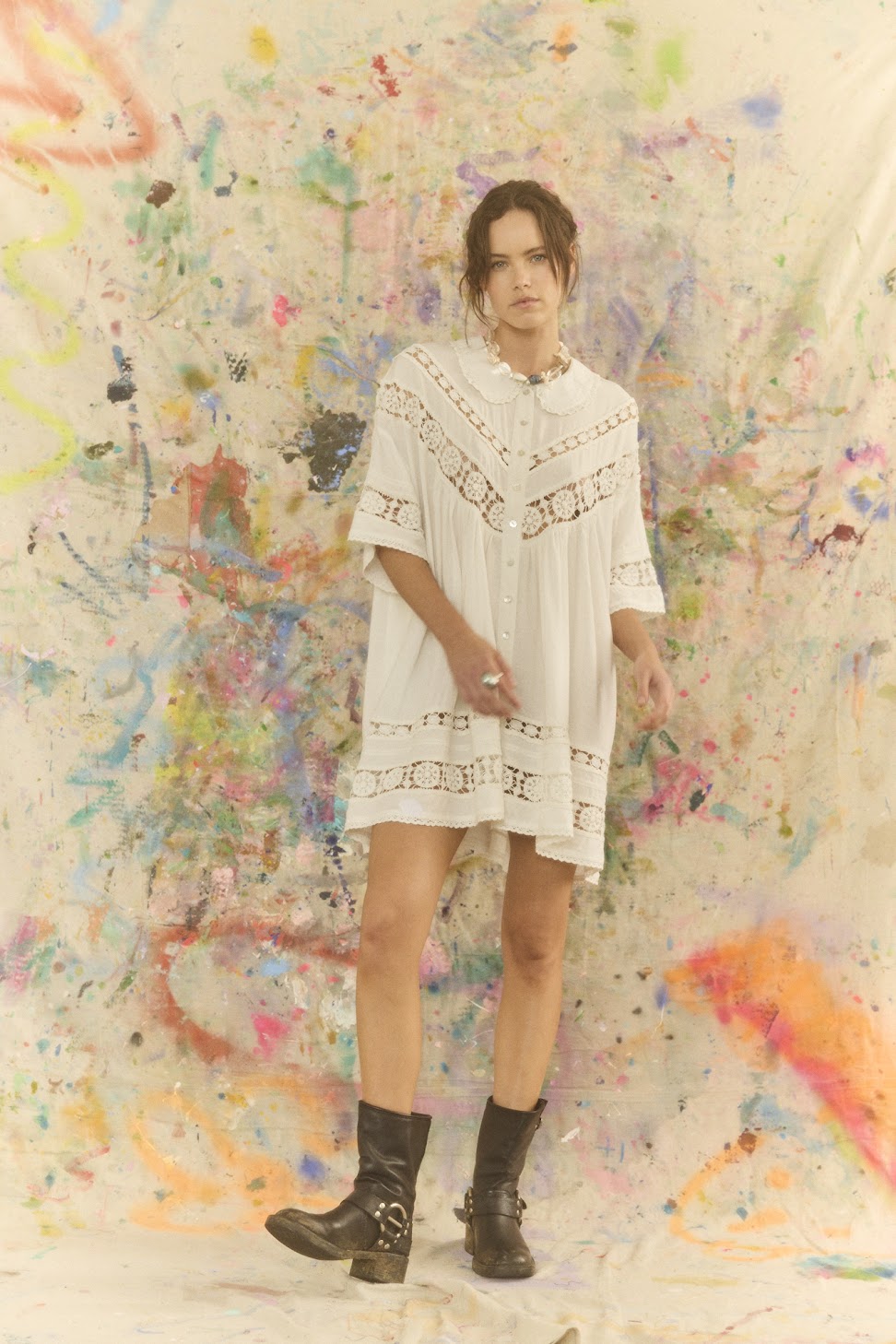 Kinga Csilla | Tessera Nola Button Down Dress