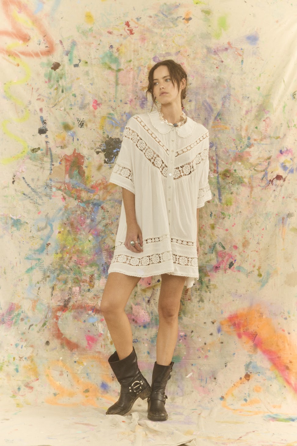 Kinga Csilla | Tessera Nola Button Down Dress