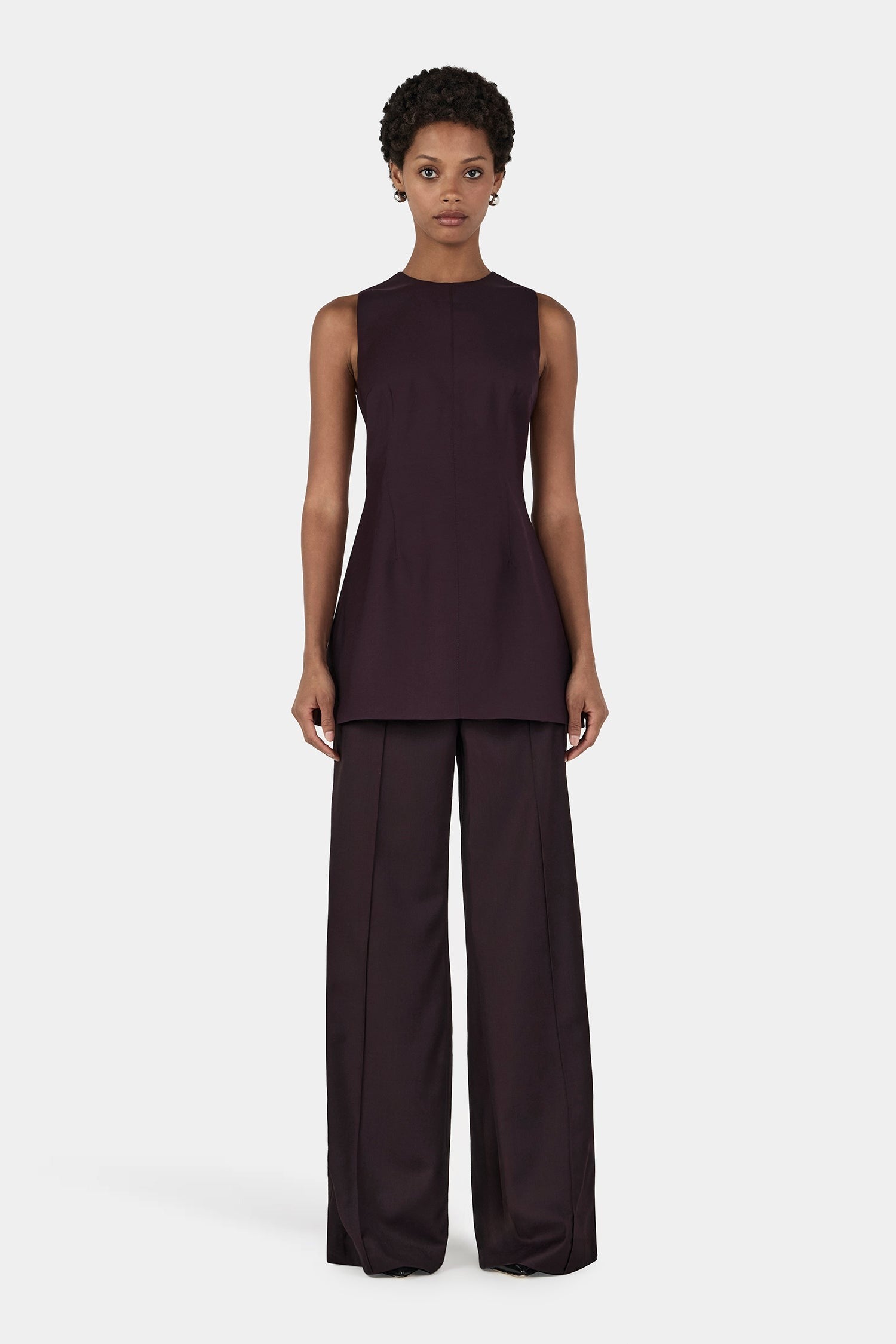 Hansen & Gretel | Trellis Tunic Plum